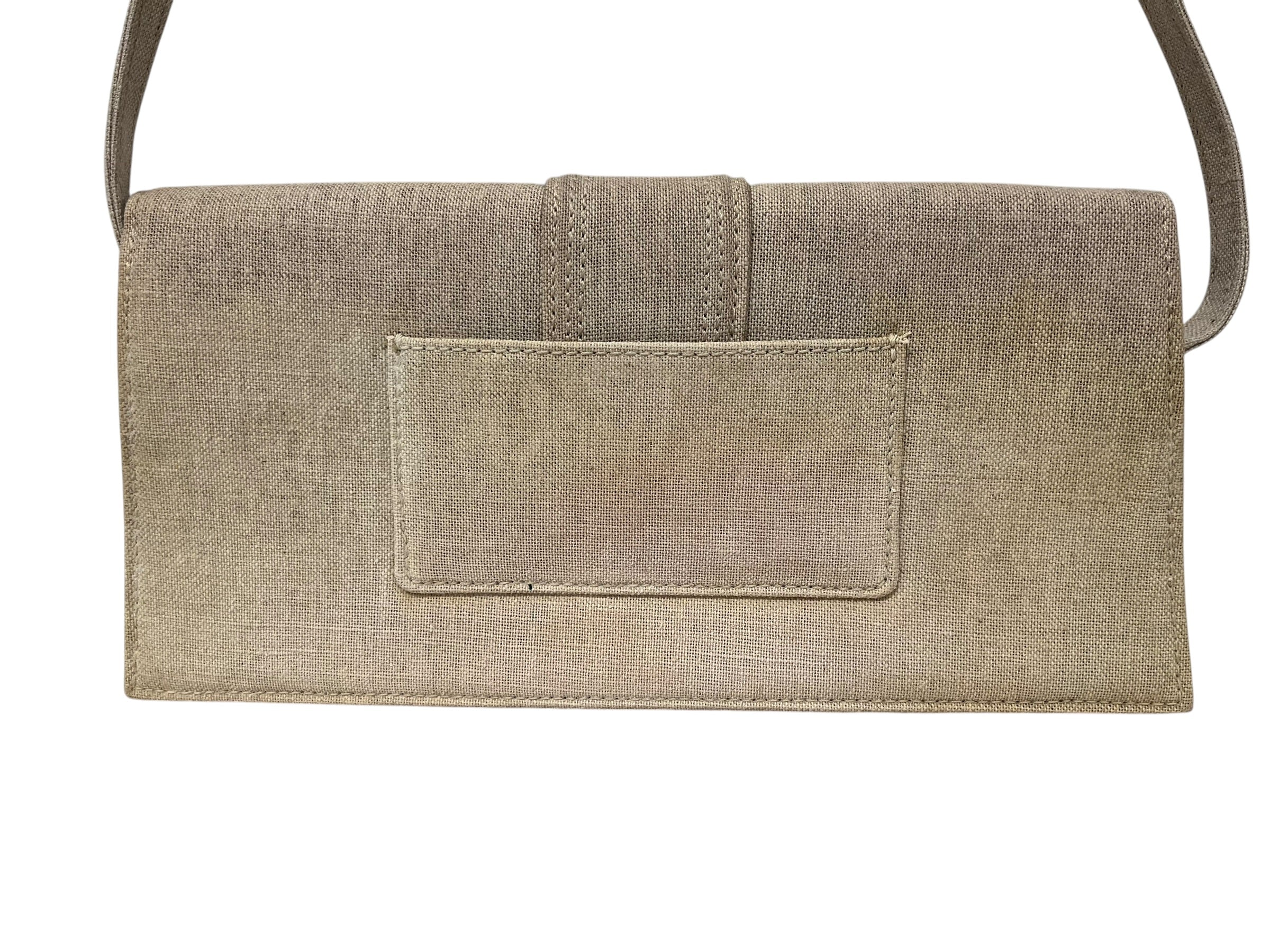 JACQUEMUS/Bag/Cotton/CRM/LE GRAND BAMBINO view 7