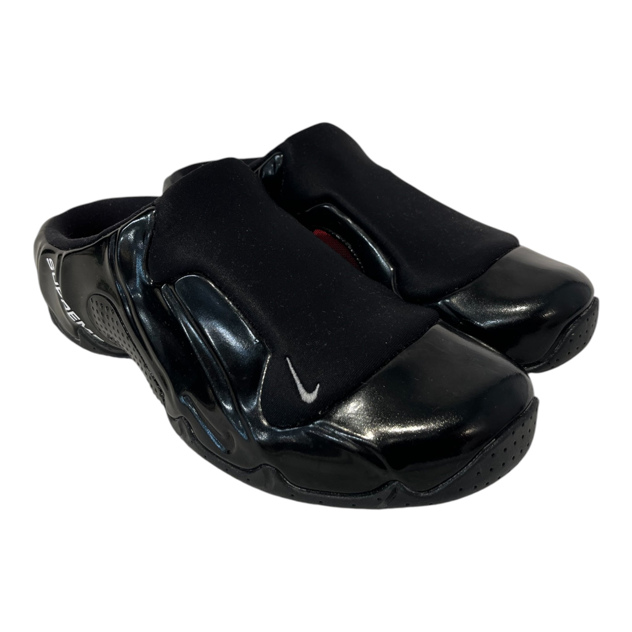 Supreme/Loafers/US 7.5/Polyester/BLK/CLOGPOSITE SLIP ON view 3
