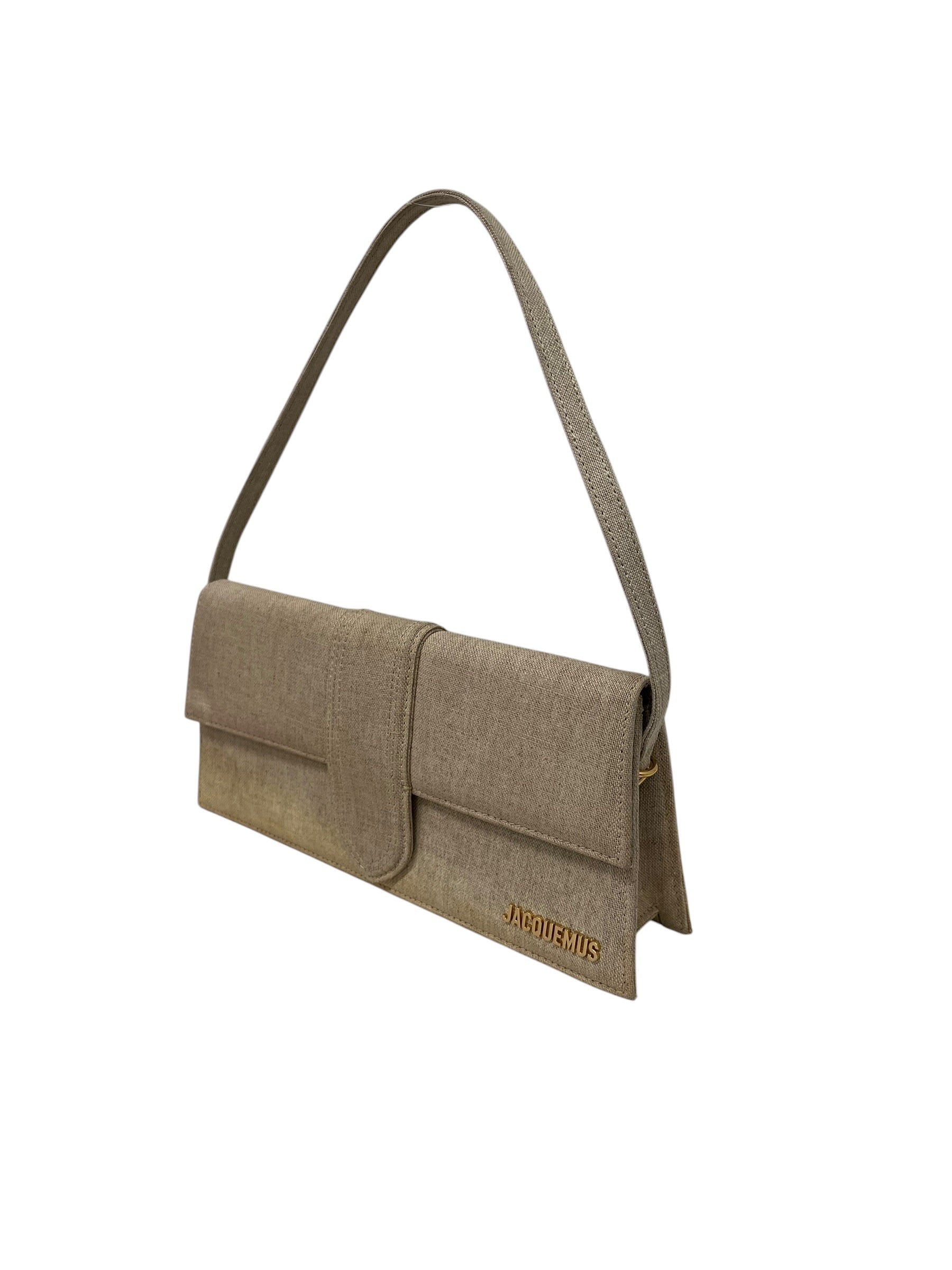 JACQUEMUS/Bag/Cotton/CRM/LE GRAND BAMBINO view 3