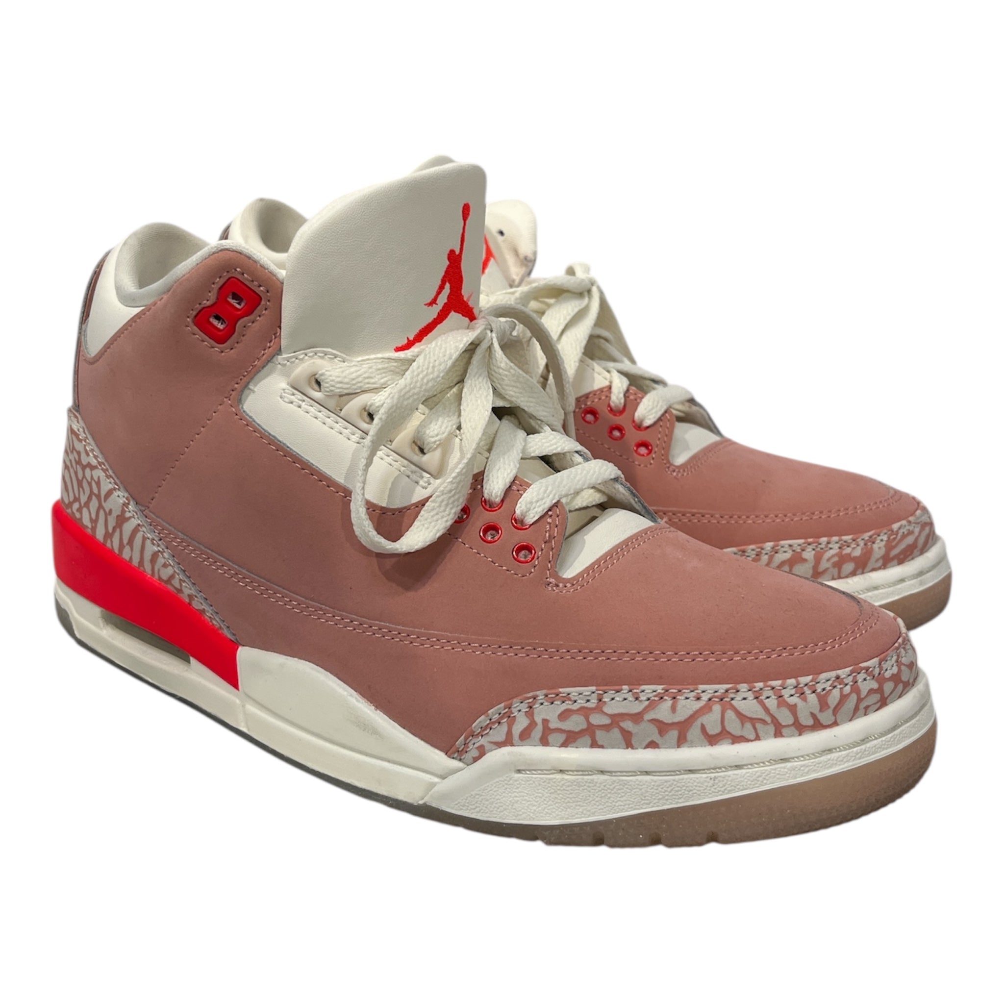 NIKE/Hi-Sneakers/US 10/Cotton/PNK/JORDAN 3 RUST PINK view 1
