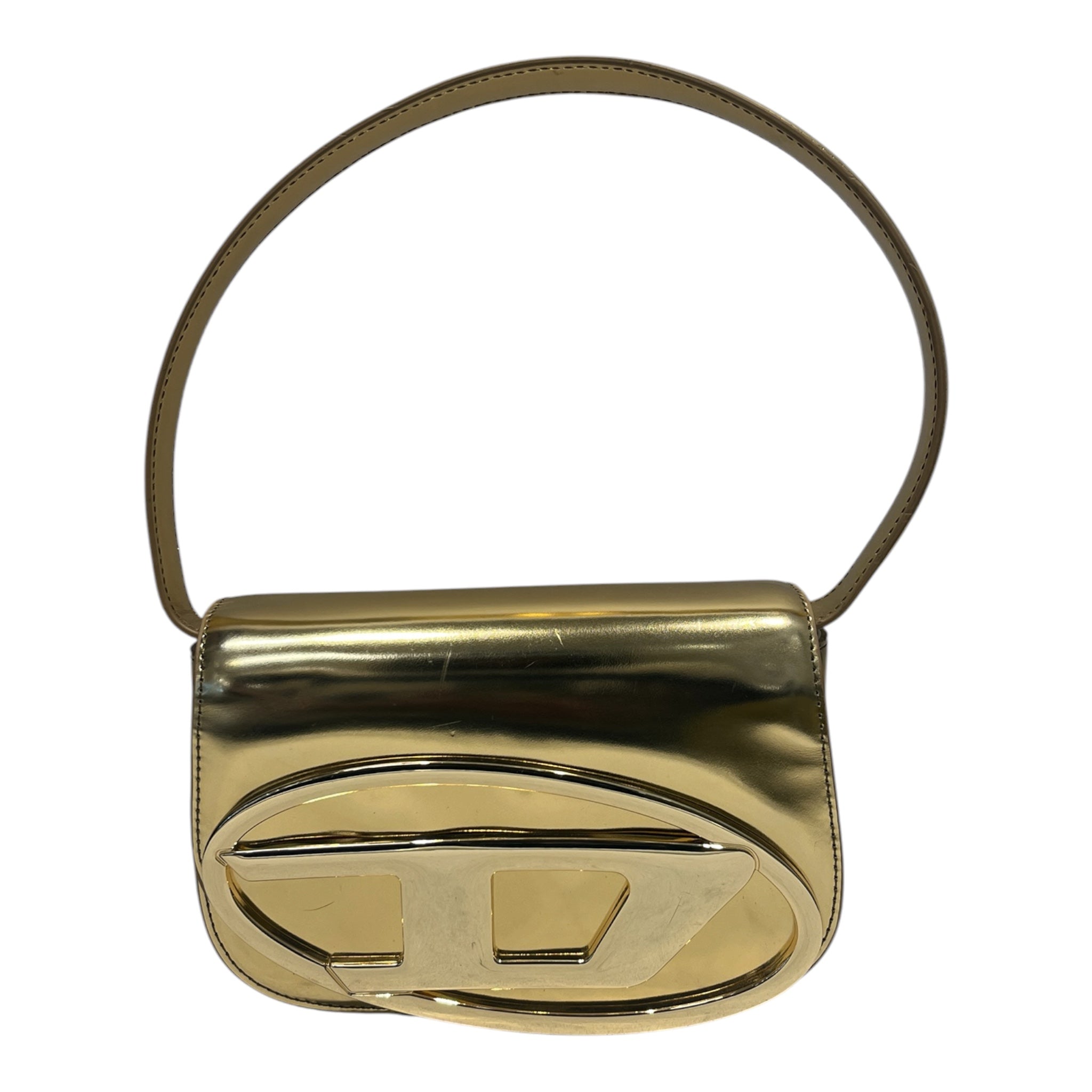 DIESEL/Bag/Leather/GLD/GOLD METALLIC LOGO view 2