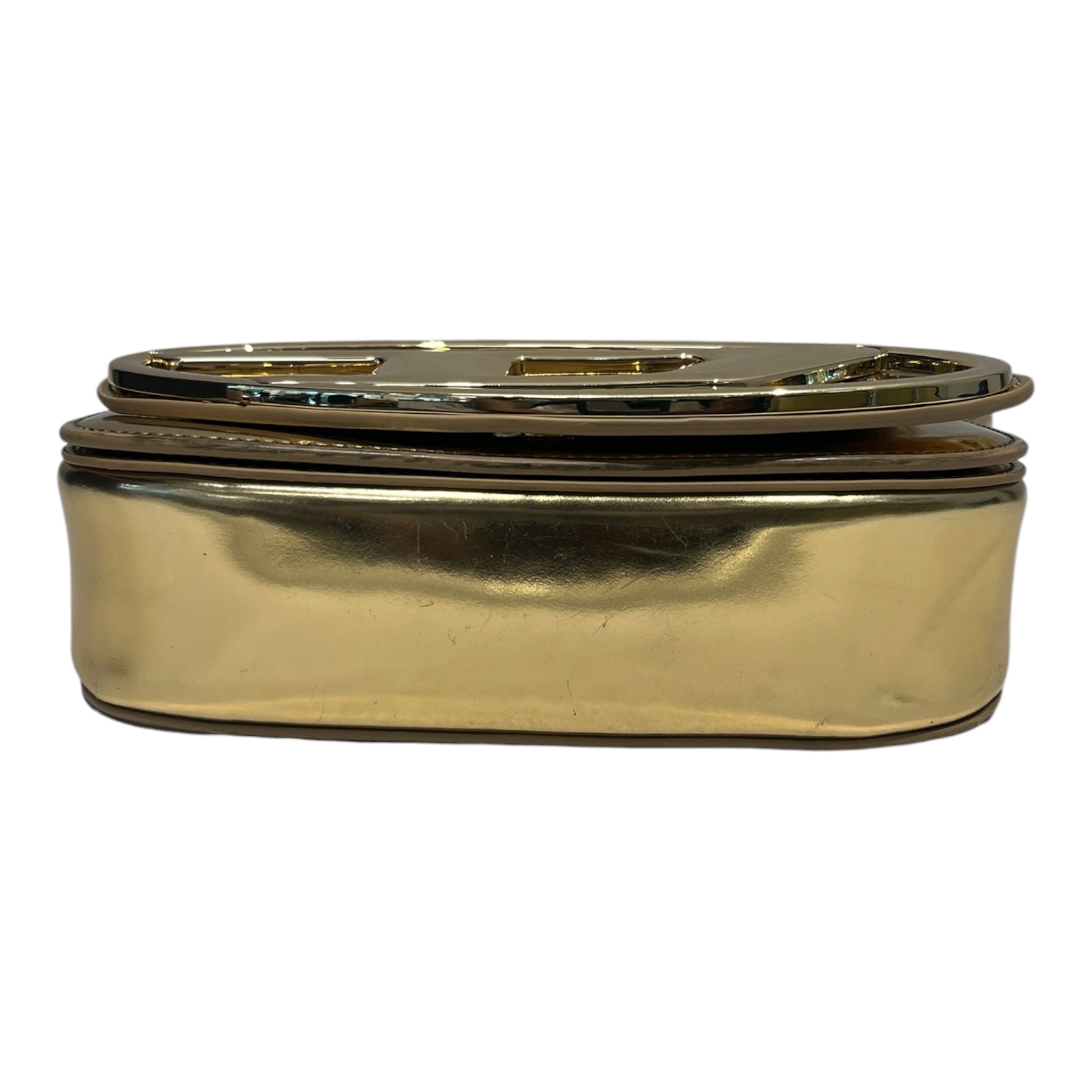 DIESEL/Bag/Leather/GLD/GOLD METALLIC LOGO view 4