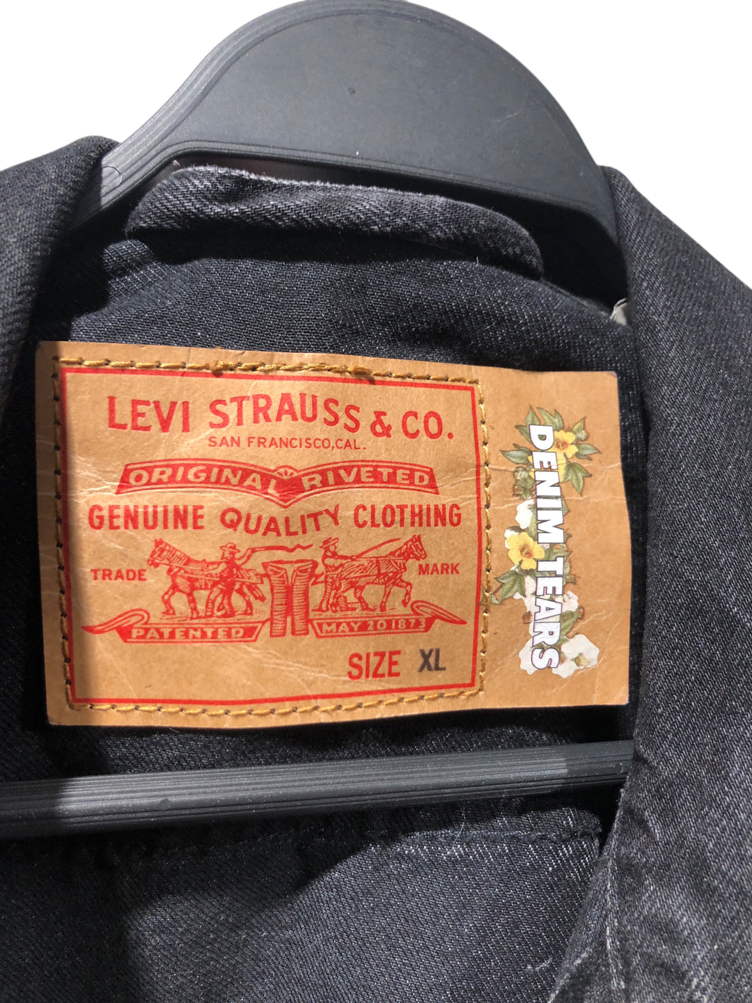 DENIM TEARS/Denim Jkt/XL/Denim/BLK/ – 2nd STREET USA