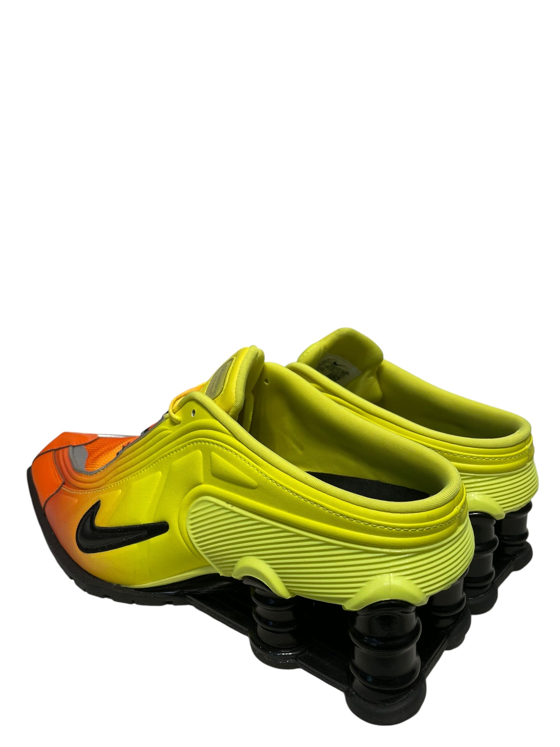 NIKE/SHOX MR4 MARTINE ROSE/Low-Sneakers/US 12.5/Leather/YEL/DQ2401-800 view 2