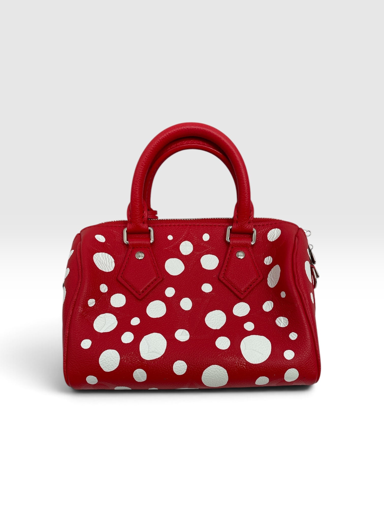 LOUIS VUITTON/Bag/OS/Polka dot/Leather/RED/Monogram Empreinte Speedy Bag view 2