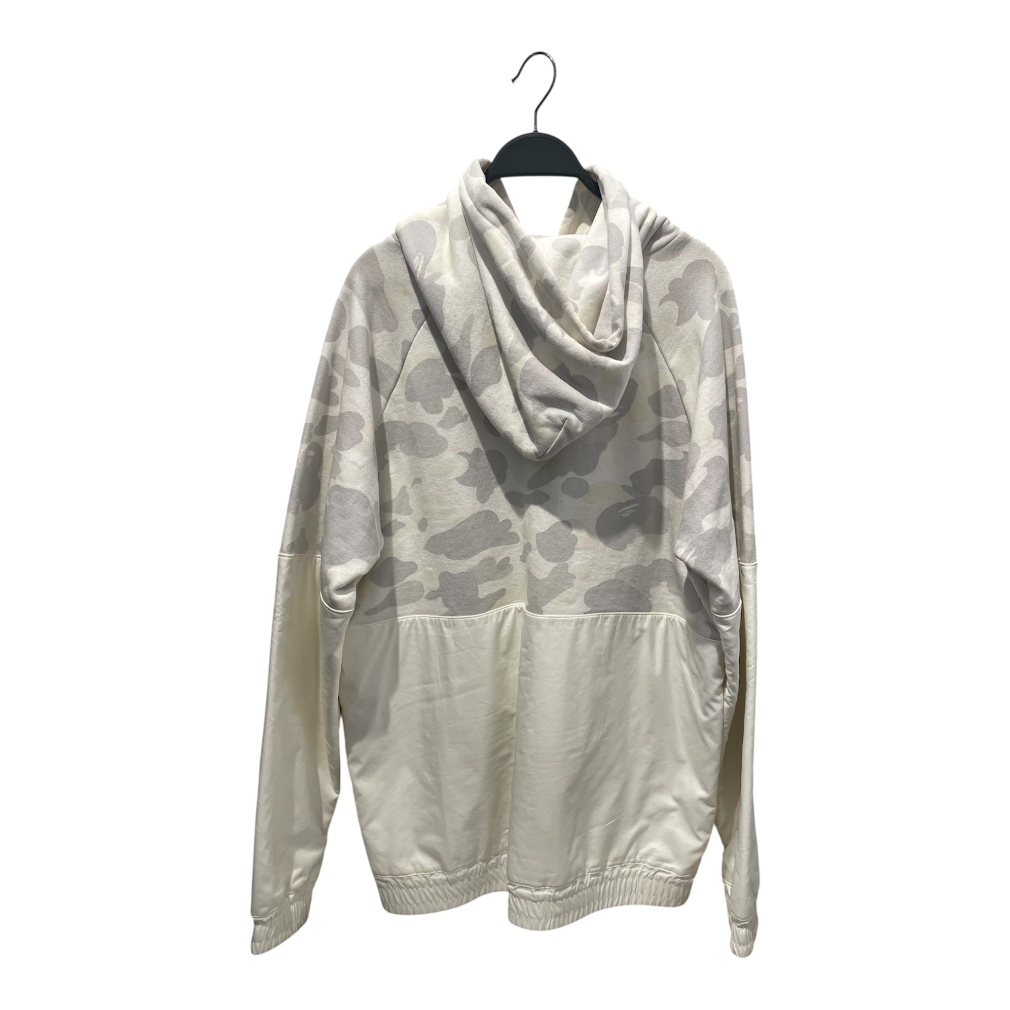 A BATHING APE/Hoodie/L/Camouflage/Cotton/WHT/GLOW IN THE DARK CAMO view 2