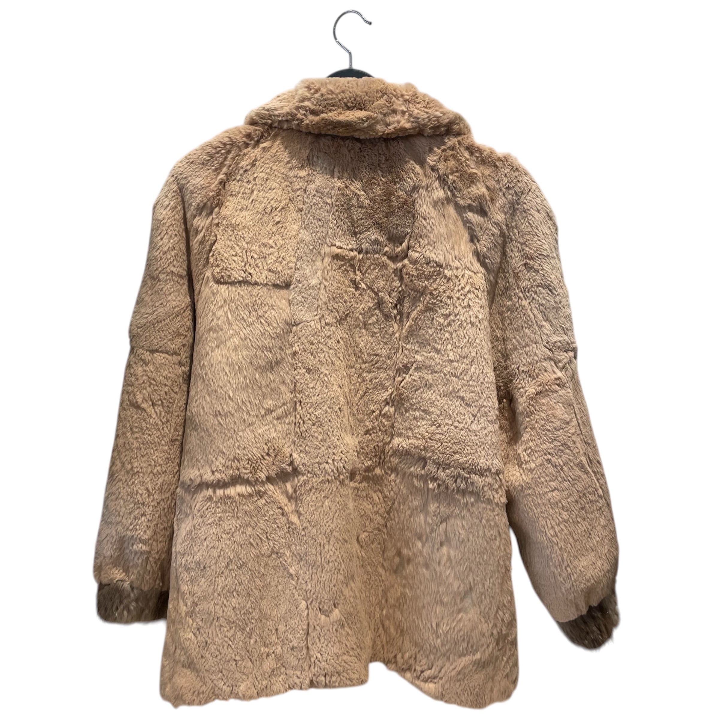 Vintage/Coat/BEG/Faux Fur Cat Clyde view 2