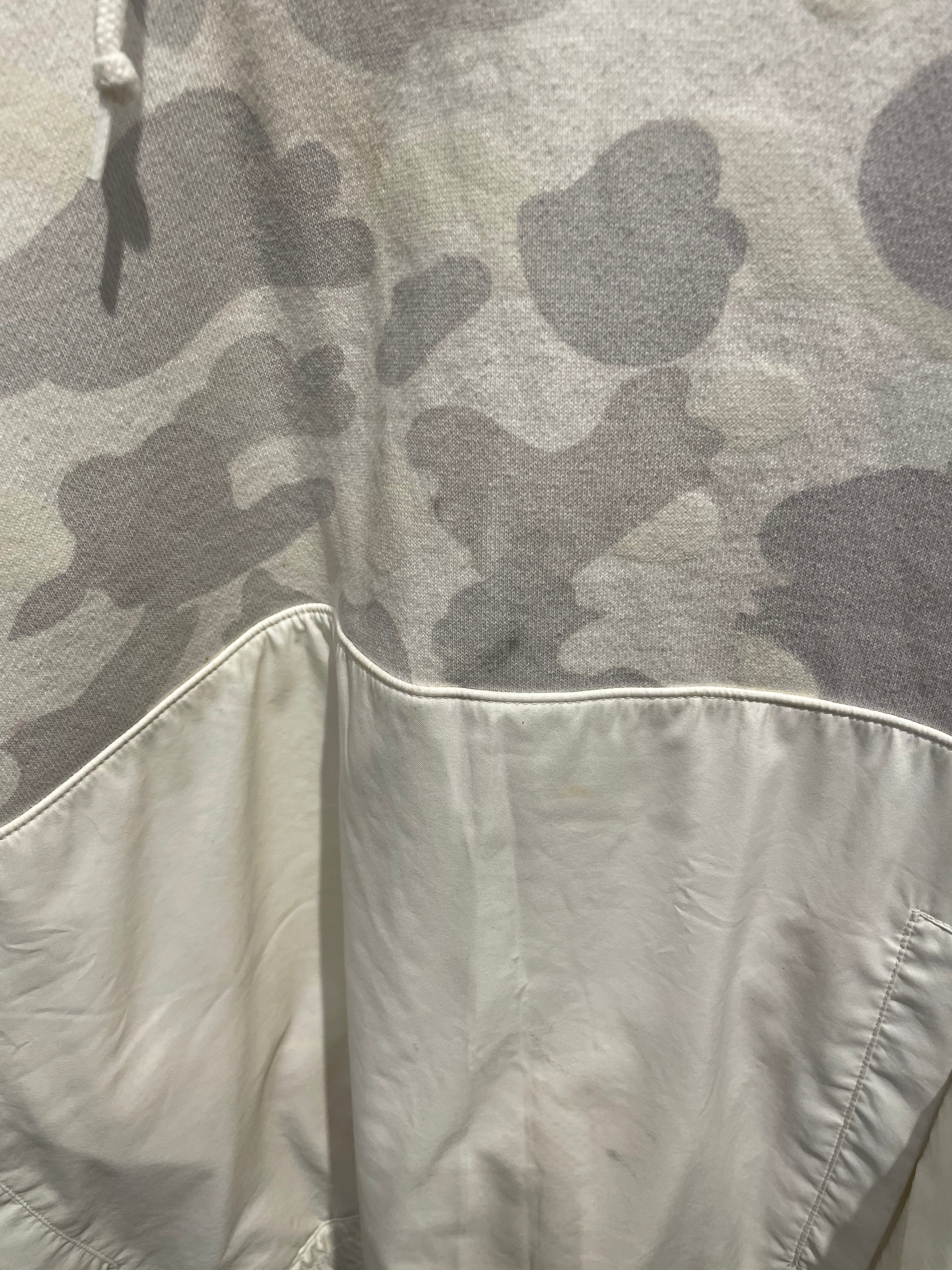 A BATHING APE/Hoodie/L/Camouflage/Cotton/WHT/GLOW IN THE DARK CAMO view 7