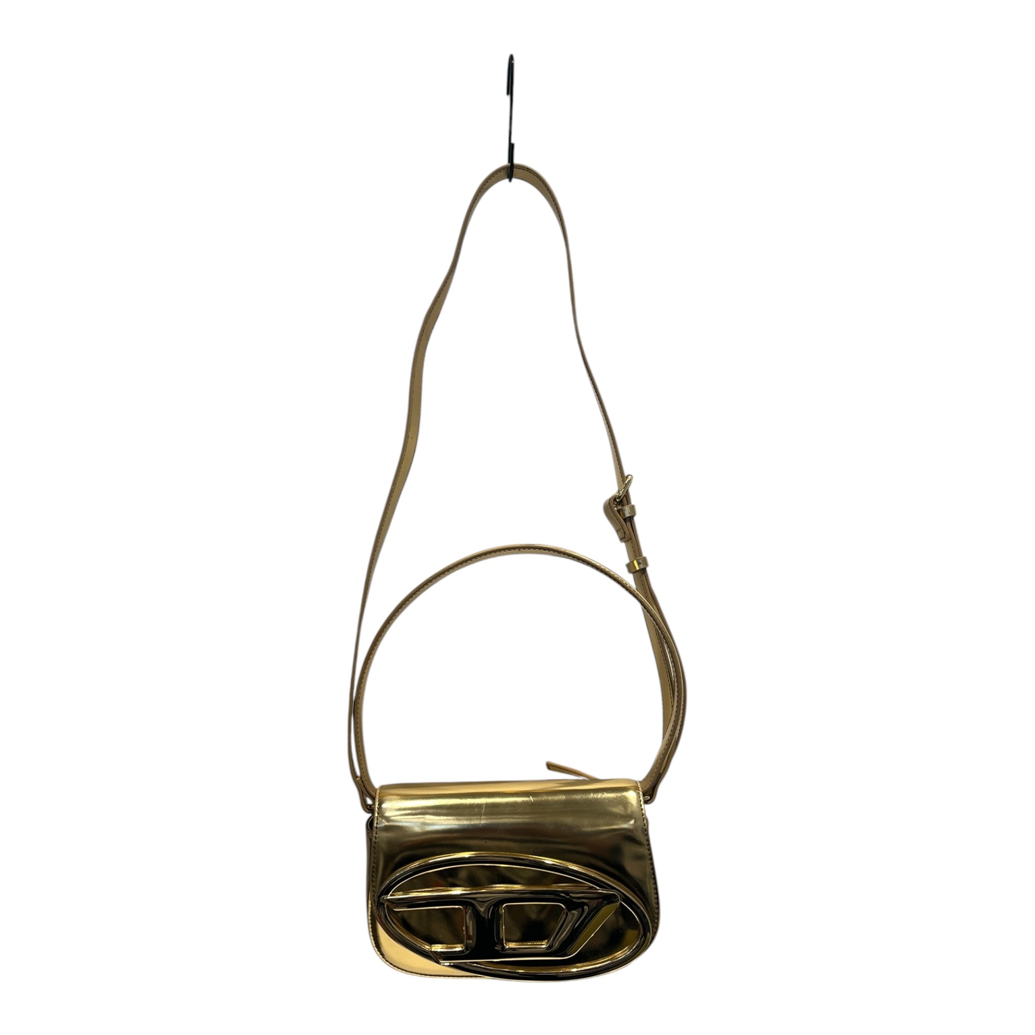 DIESEL/Bag/Leather/GLD/GOLD METALLIC LOGO view 1
