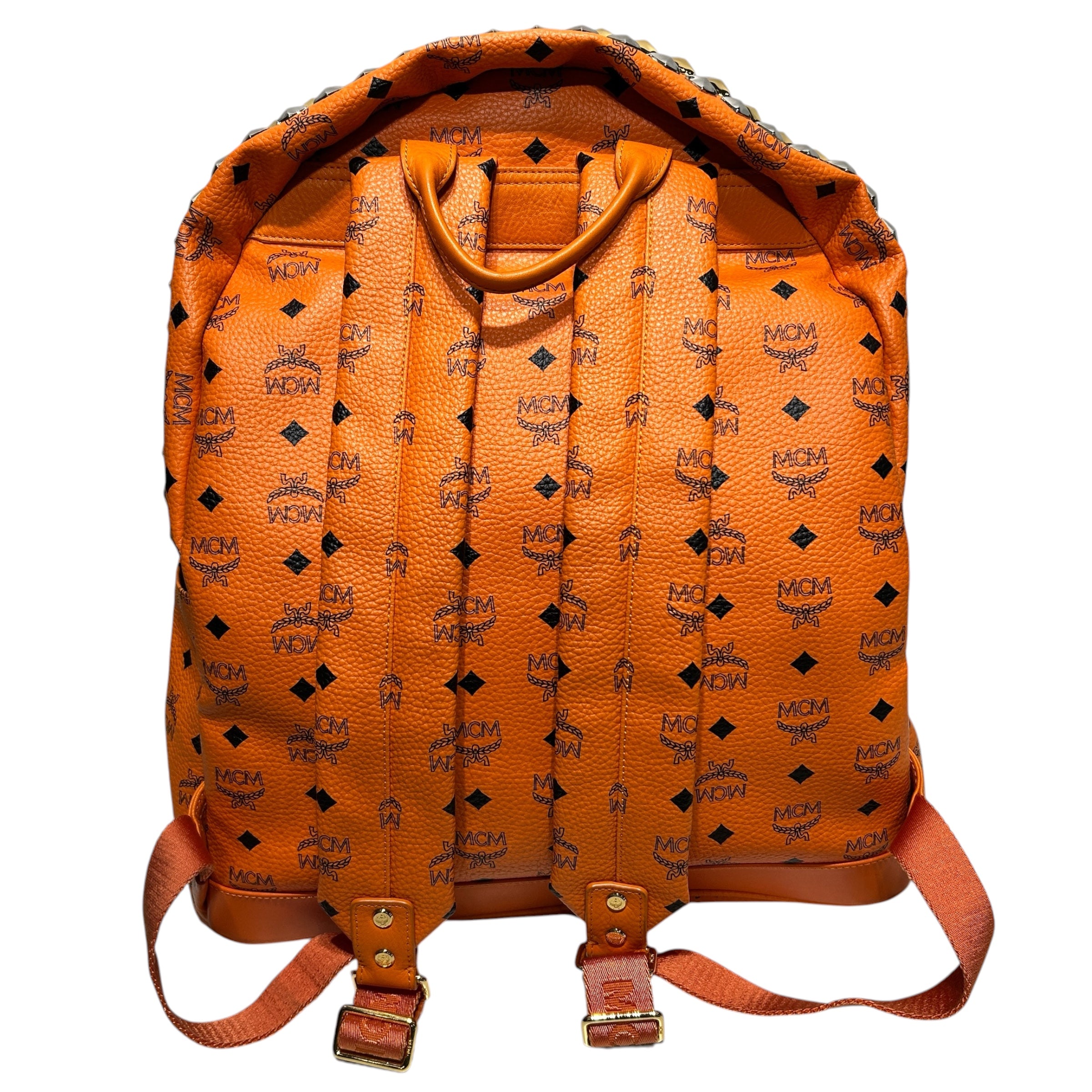 MCM/Backpack/Leather/ORN/STUDDED BACKPACK view 2