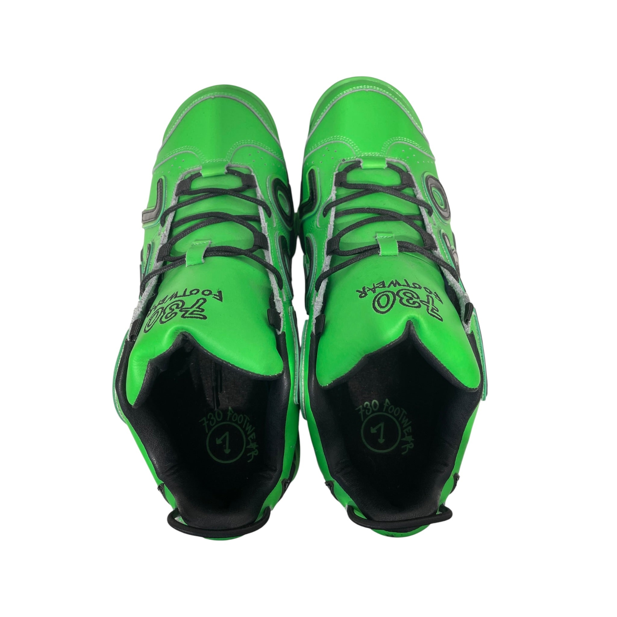 ASSPIZZA/Low-Sneakers/US 12/Leather/GRN/BALLER PRO view 3