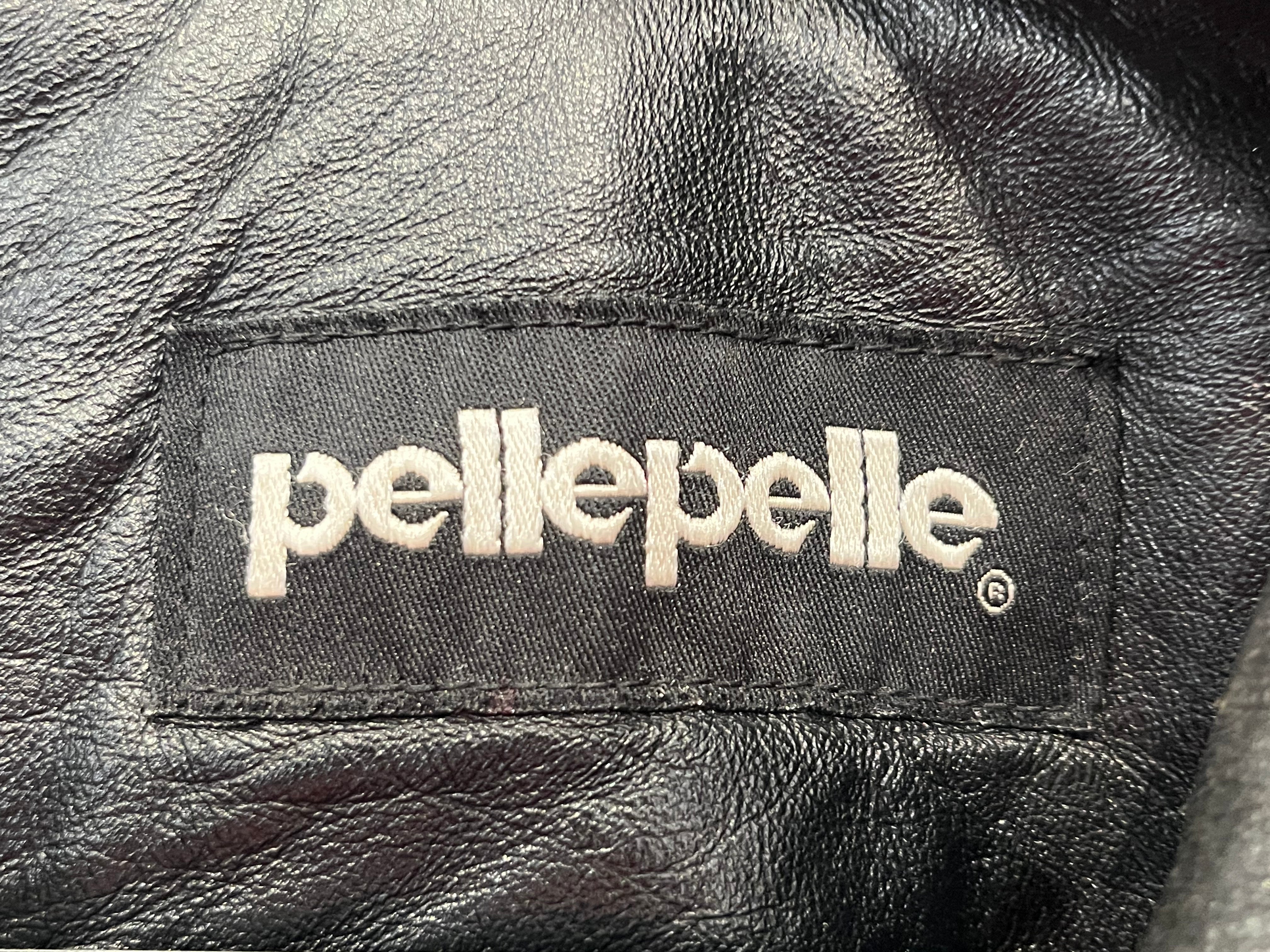 Pelle Pelle/Leather Jkt/56/Cowhide/BLK/Graphic/25TH ANN 1978 LOGO view 3