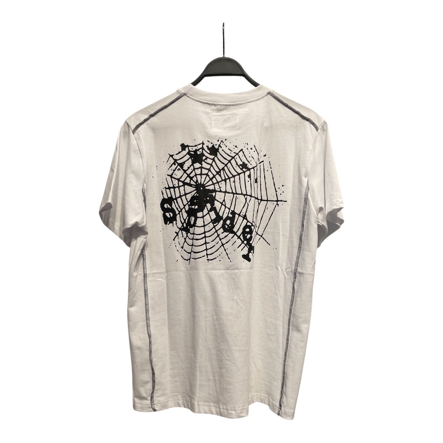 Sp5der/T-Shirt/M/Cotton/WHT/Graphic/Contrast stitch view 2