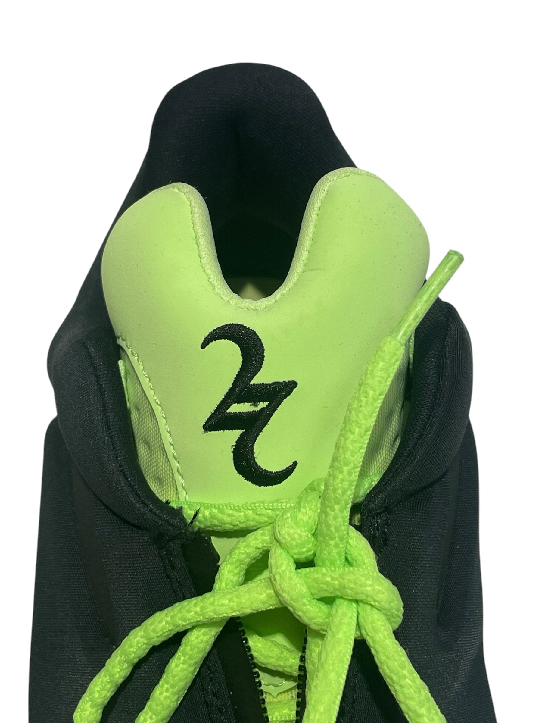 CONVERSE/Hi-Sneakers/US 11/Nylon/BLK/SHAI 001, NEON GREEN view 6