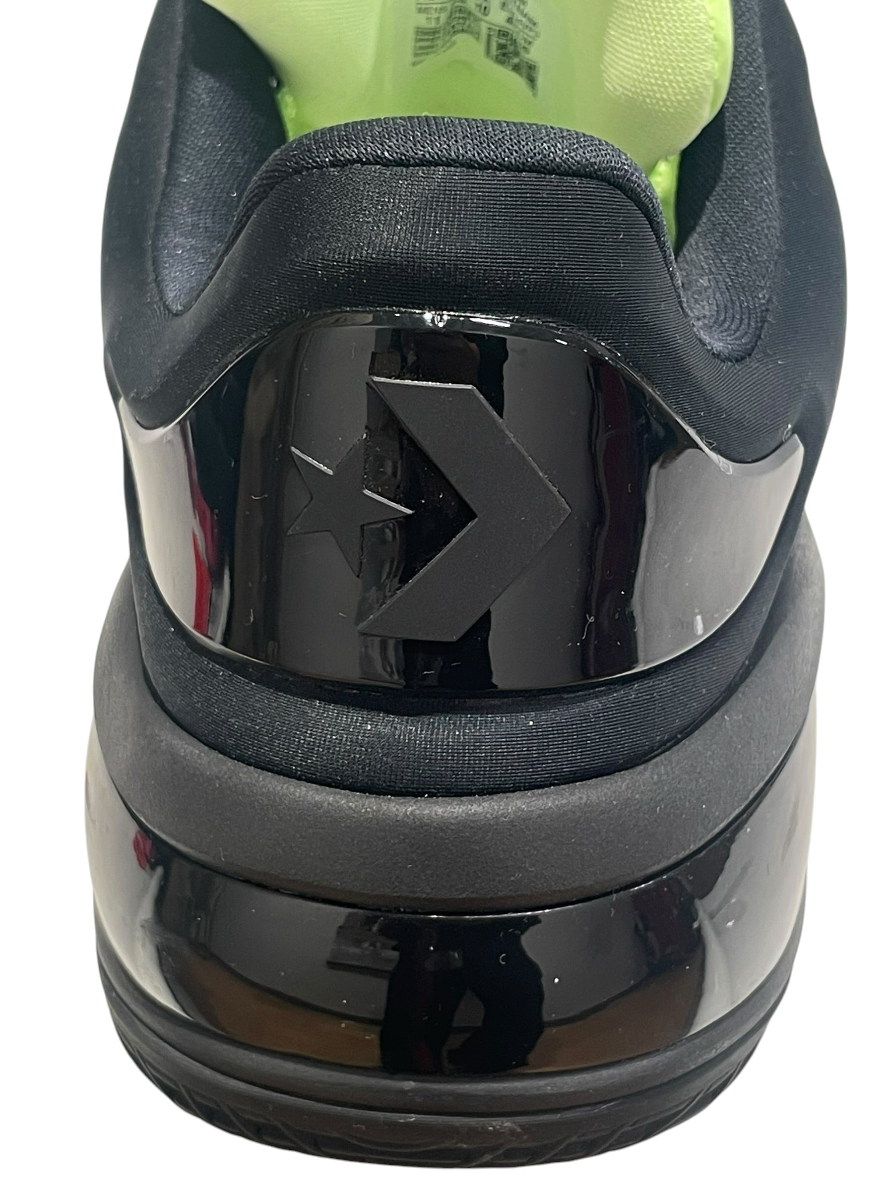 CONVERSE/Hi-Sneakers/US 11/Nylon/BLK/SHAI 001, NEON GREEN view 7