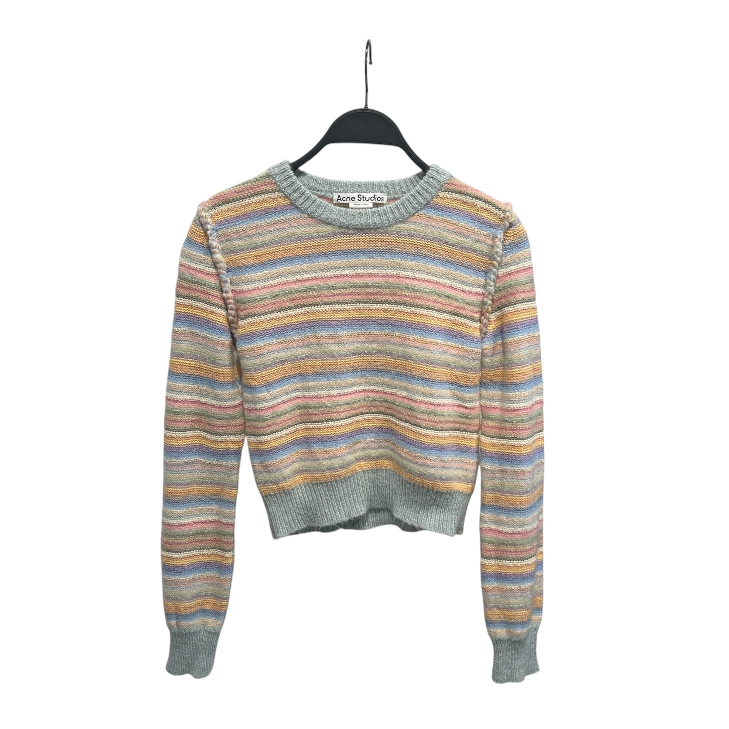 Acne Studios/Sweater/XS/Stripe/MLT/KAWRA STRIPED WOOL-BLEND view 1