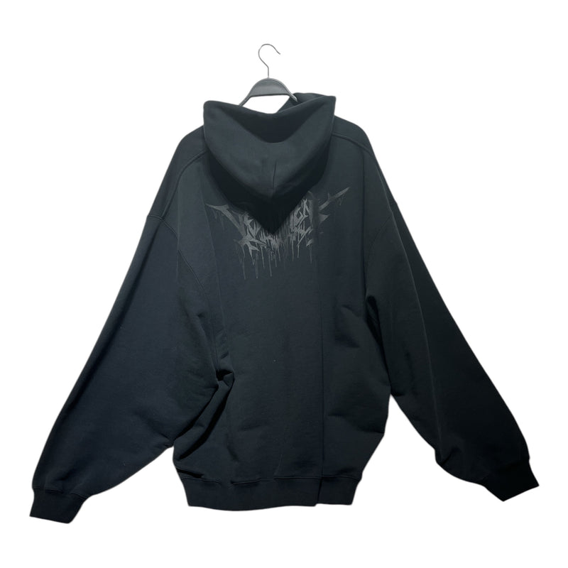 VETEMENTS/Hoodie/M/Cotton/BLK/