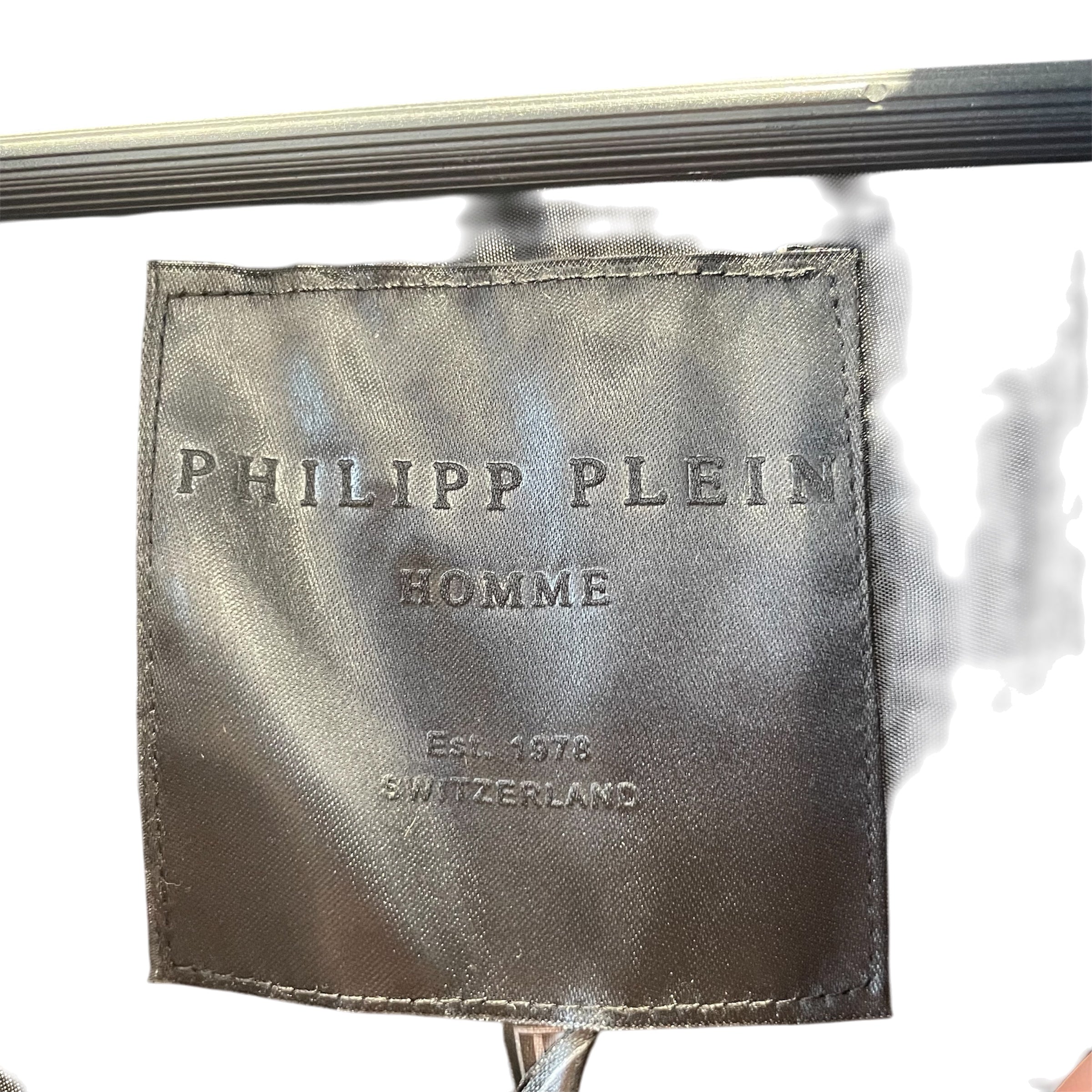PHILIPP PLEIN/Puffer Jkt/L/BLK/Glossy Puffer Jacket view 3