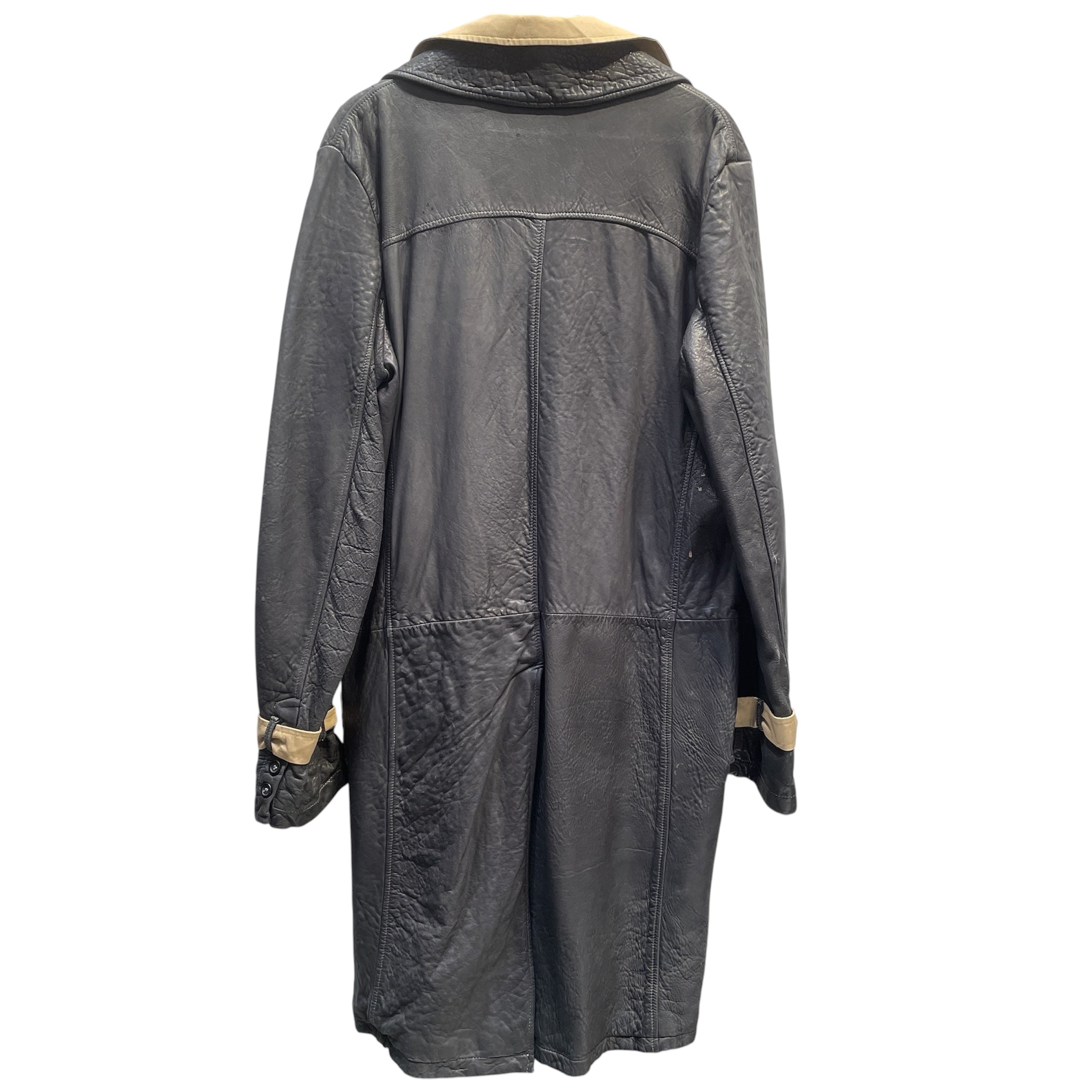 collection PRIVEE?/Trench Coat/50/Leather/BLK/ view 2
