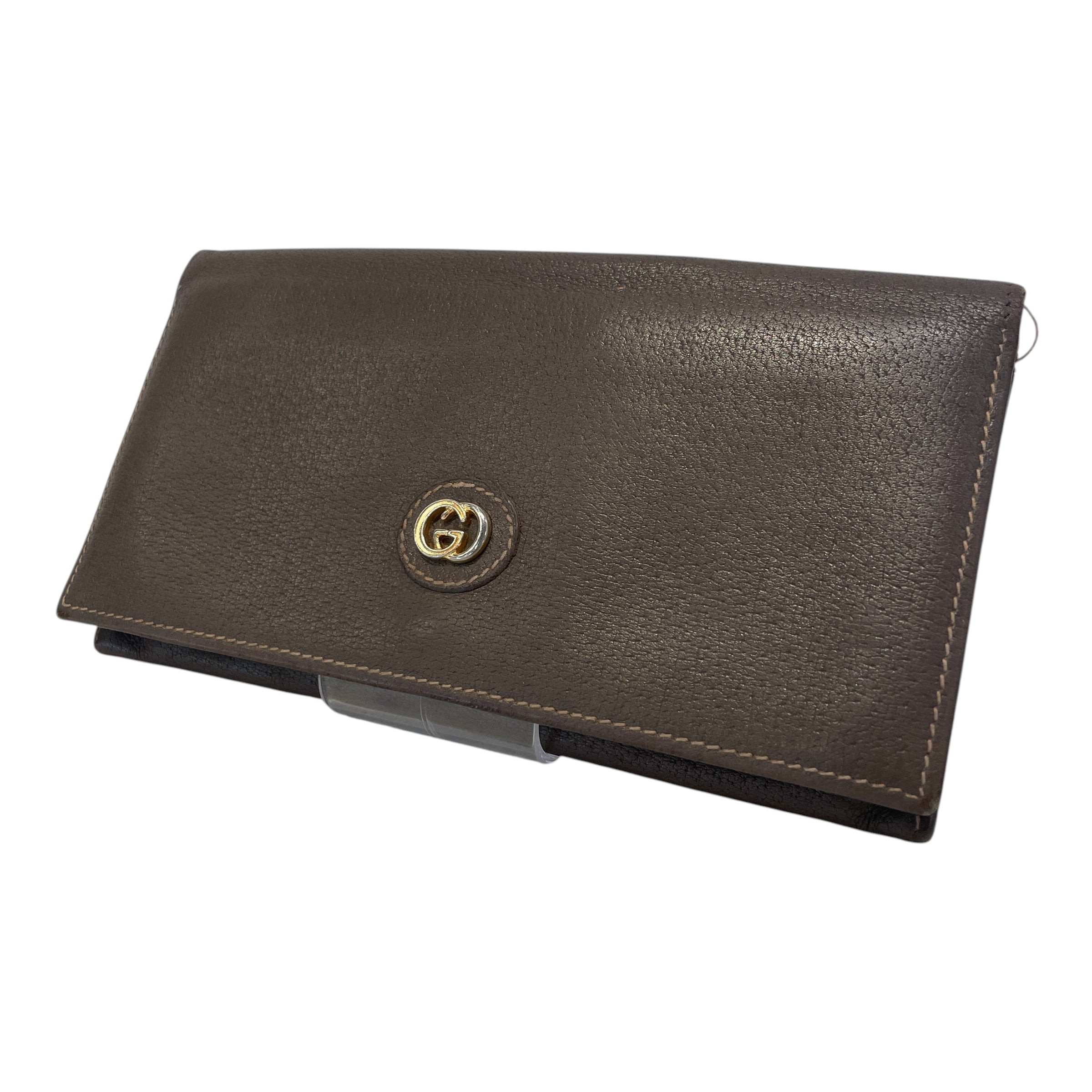 GUCCI/Bifold Wallet/Leather/BRW/ view 1