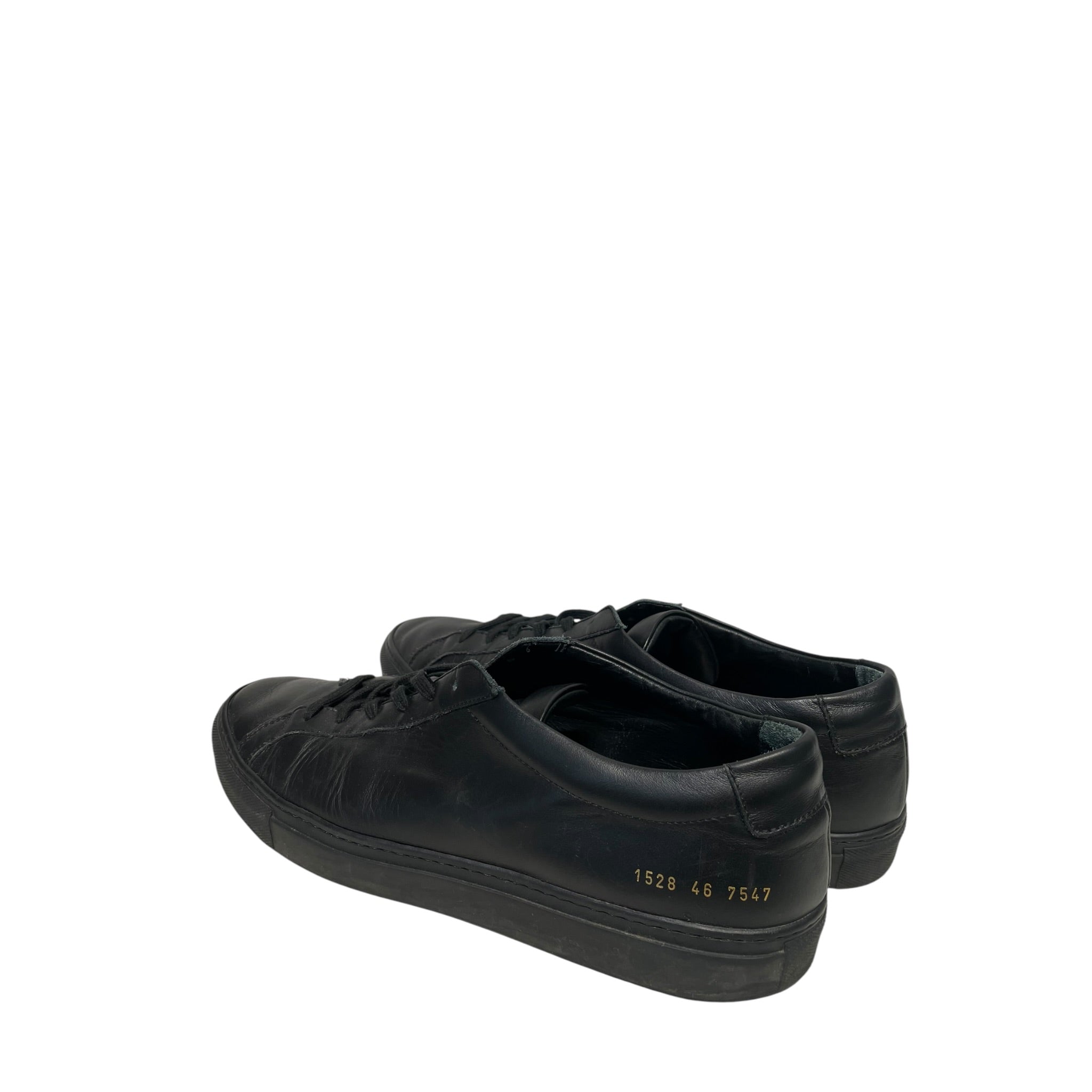 COMMON PROJECTS/Low-Sneakers/EU 46/Leather/BLK/ view 2