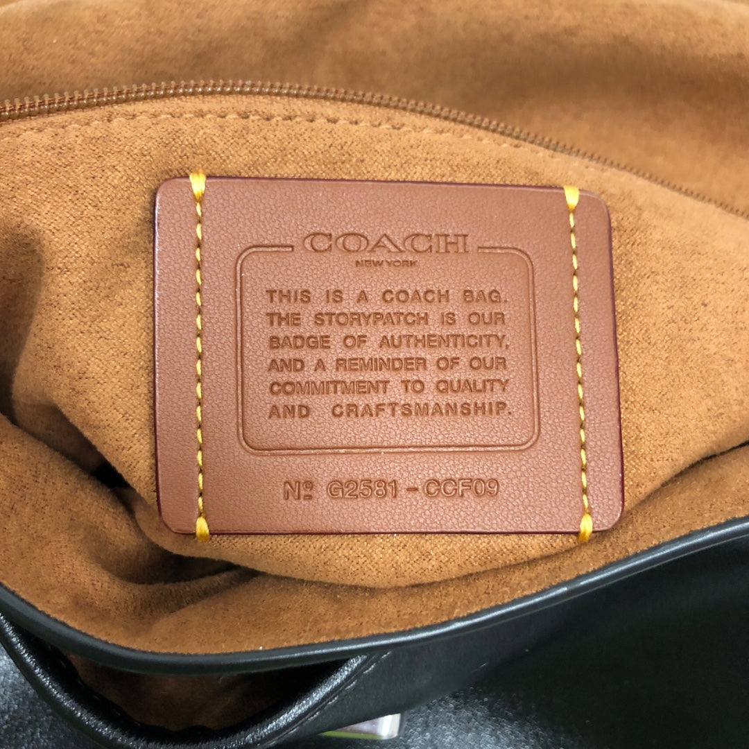 COACH/Cross Body Bag/Leather/BLK/Elodie Crossbody view 8