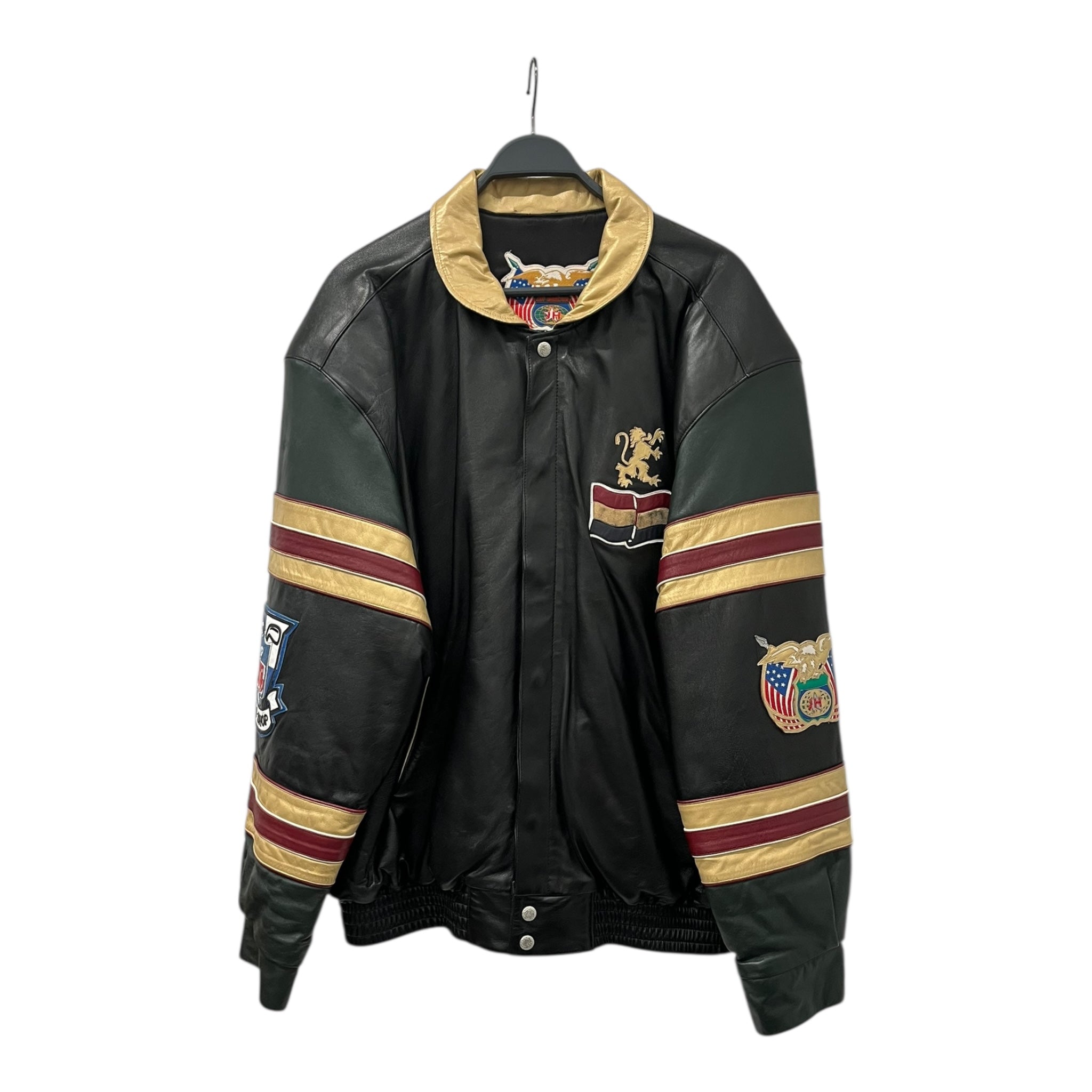 JEFF HAMILTON/Jacket/XXL/Leather/BLK/ST. ANDREWS PRODUCTS view 1