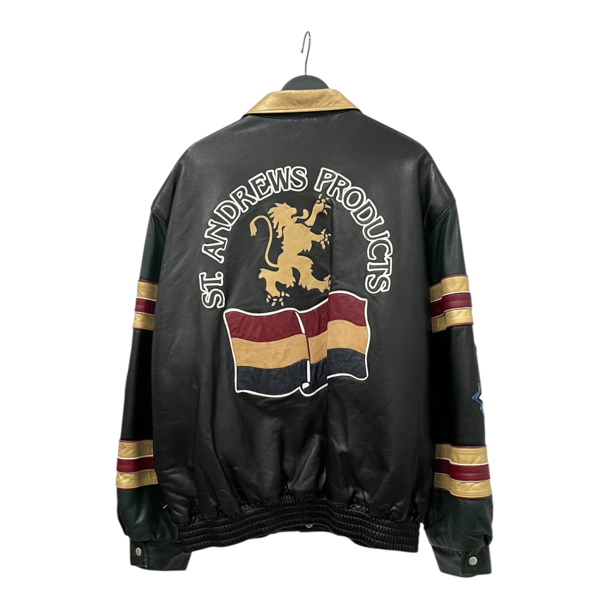 JEFF HAMILTON/Jacket/XXL/Leather/BLK/ST. ANDREWS PRODUCTS view 2