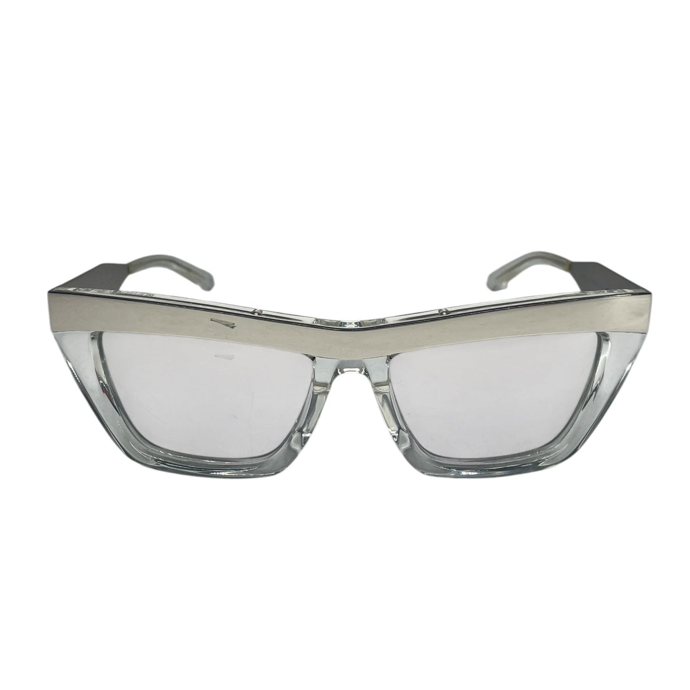 BOTTEGA VENETA/Sunglasses/Titanium/SLV/bv1056s cat eye view 1