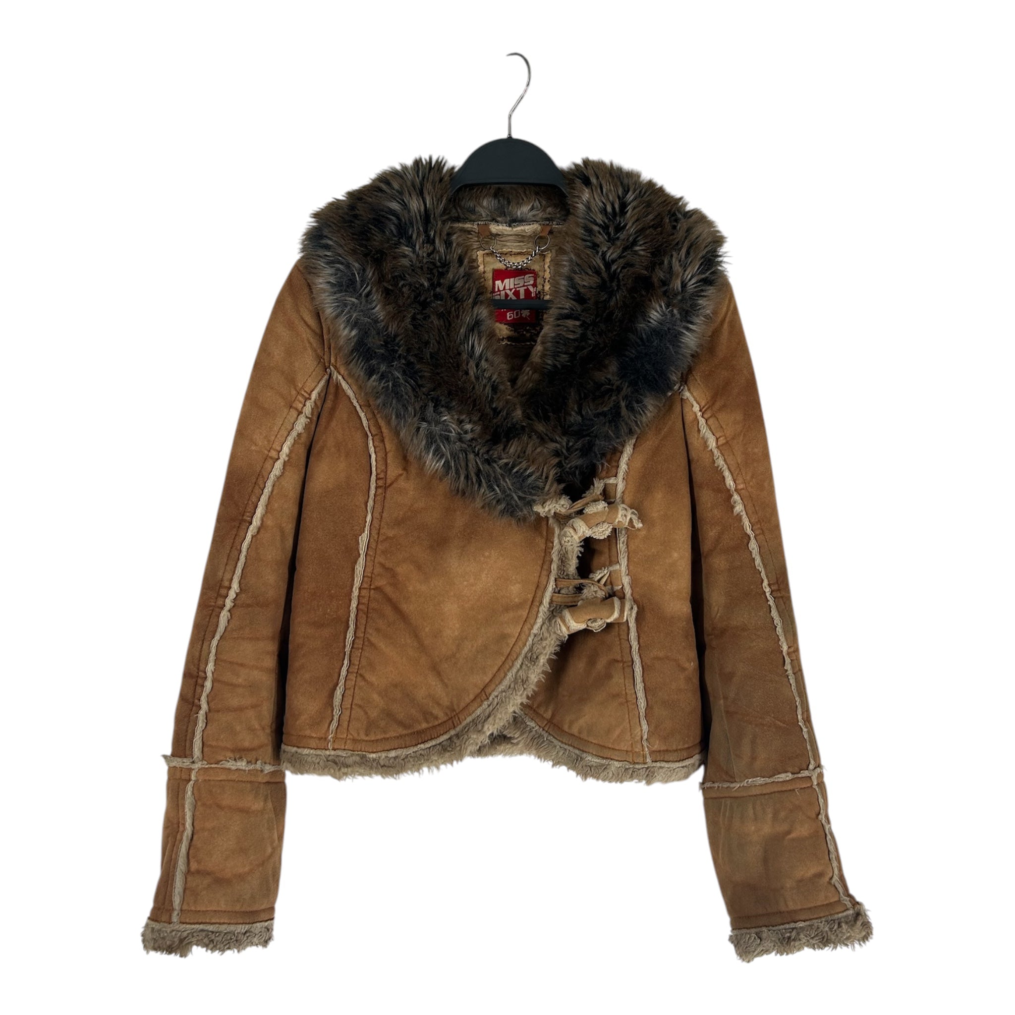 MISS SIXTY/Jacket/XS/Polyester/CML/FAUX FUR view 1