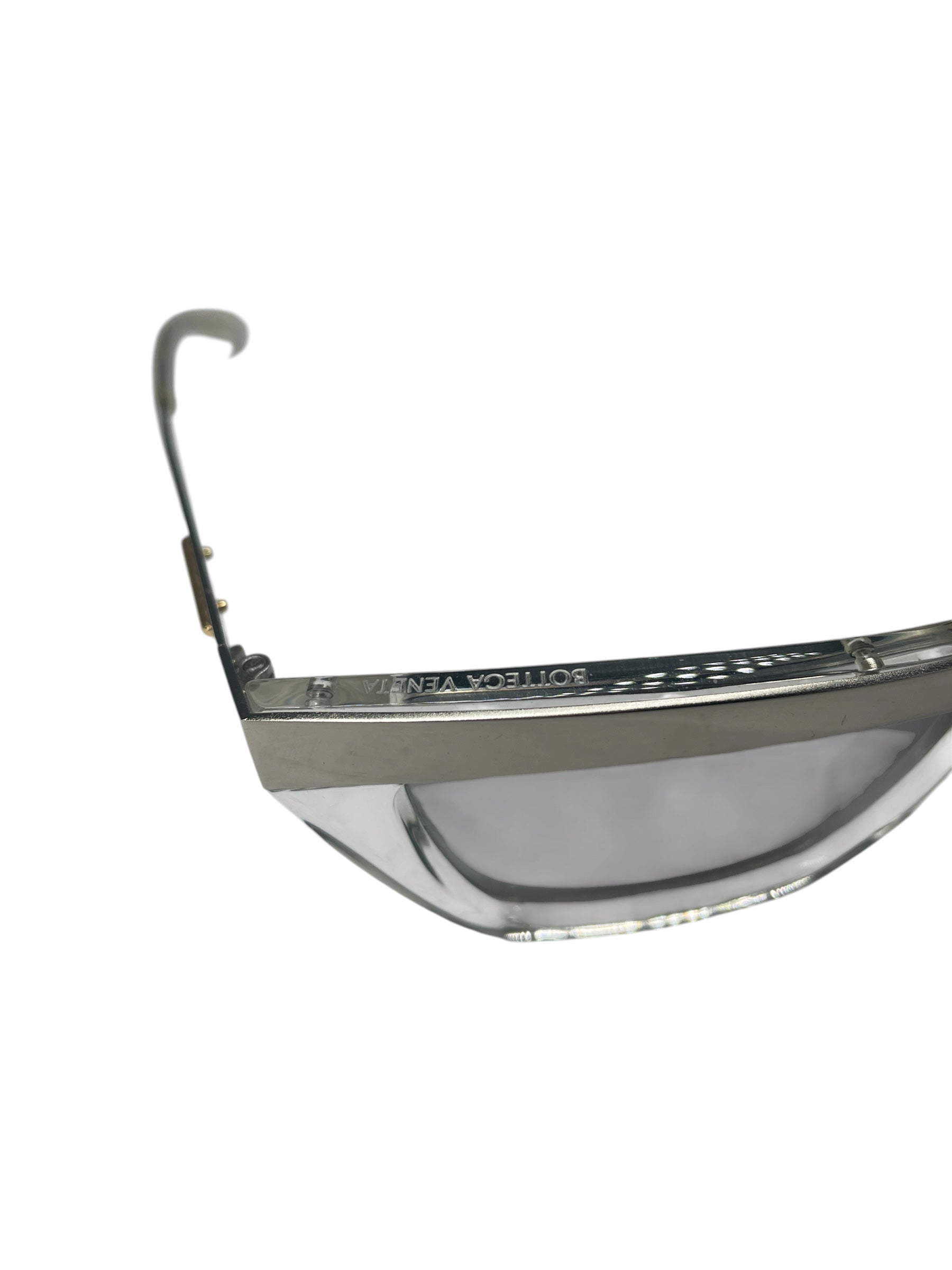 BOTTEGA VENETA/Sunglasses/Titanium/SLV/bv1056s cat eye view 2