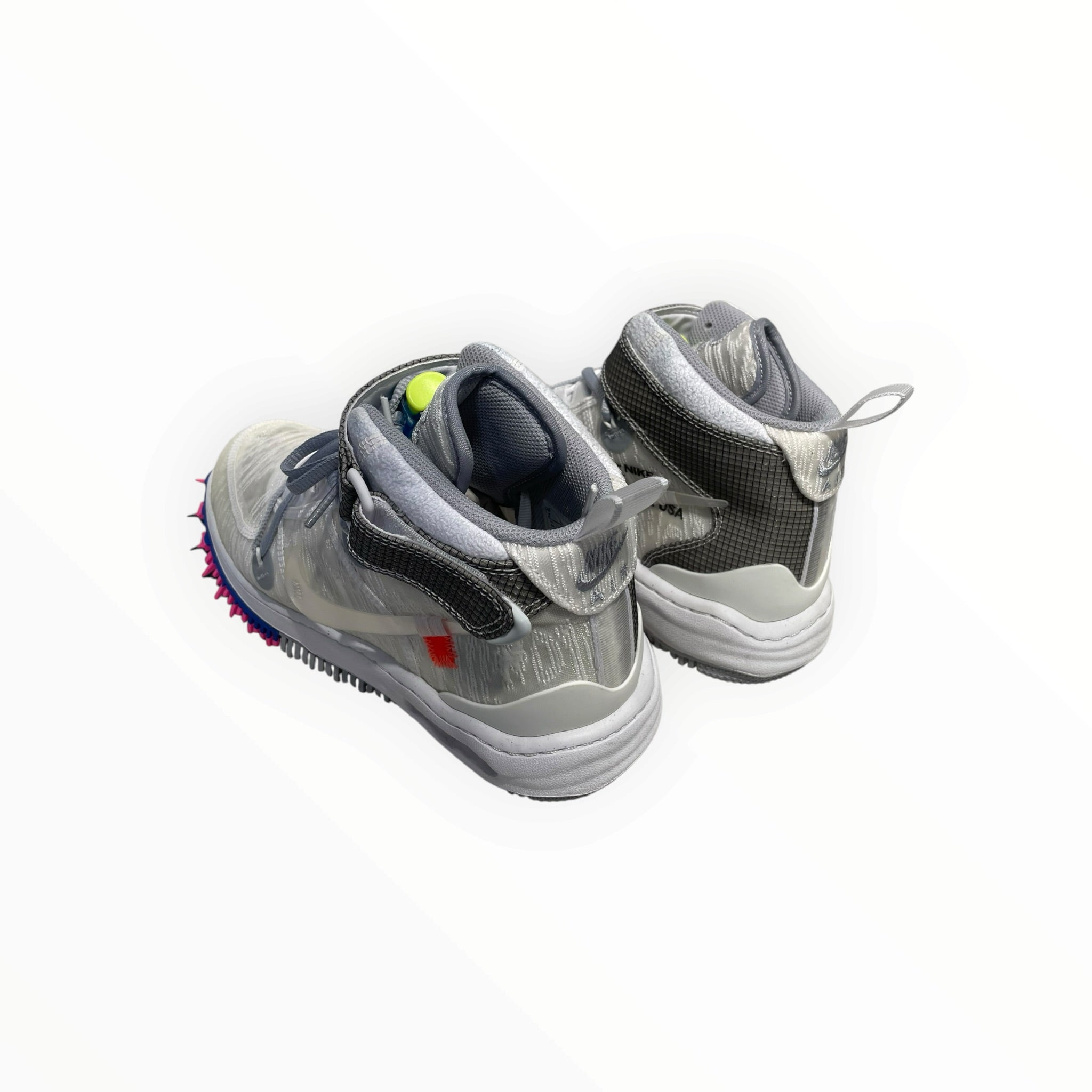 NIKE/Hi-Sneakers/US 8.5/WHT/Off White view 2