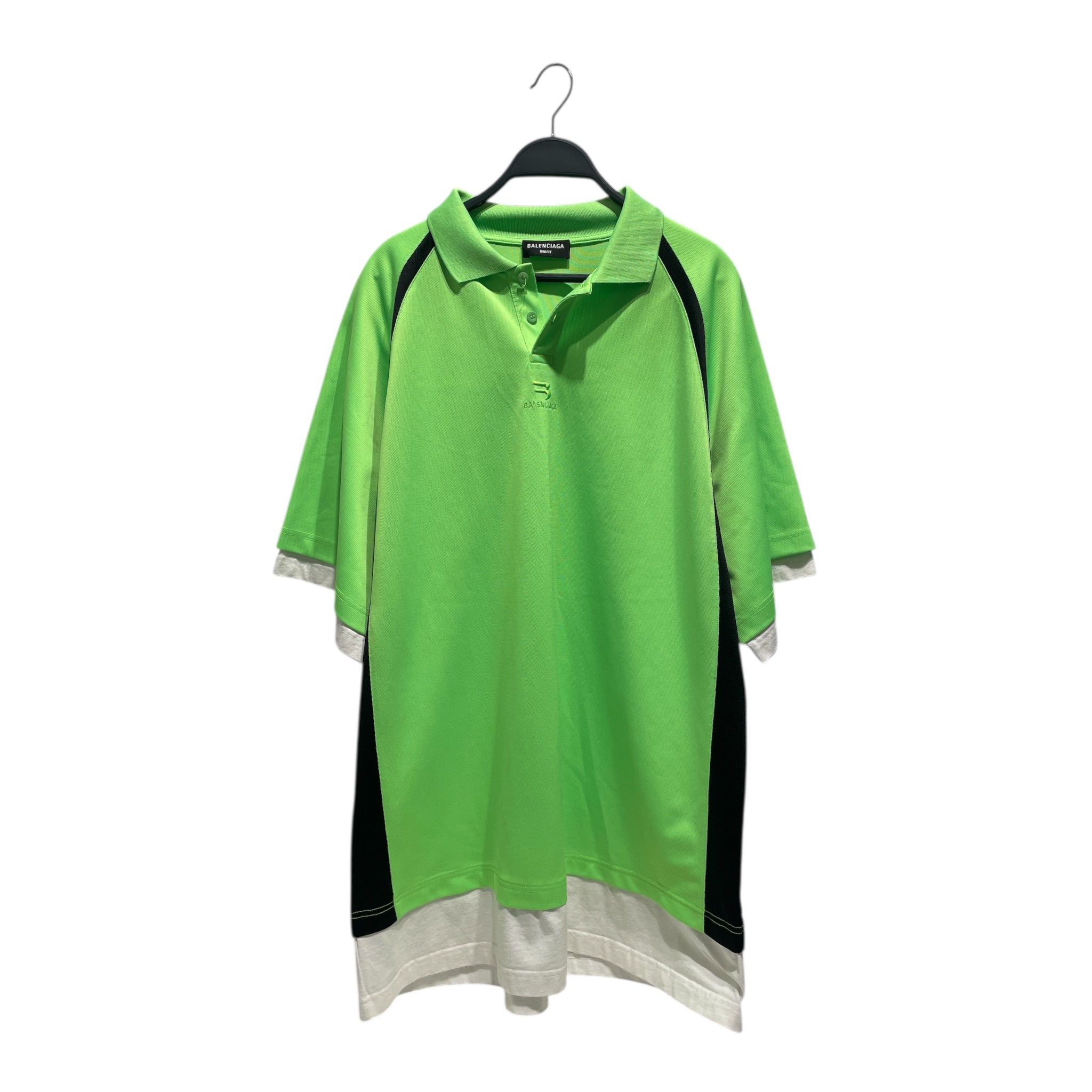 BALENCIAGA/Polo Shirt/M/GRN/NEON GREEN view 1