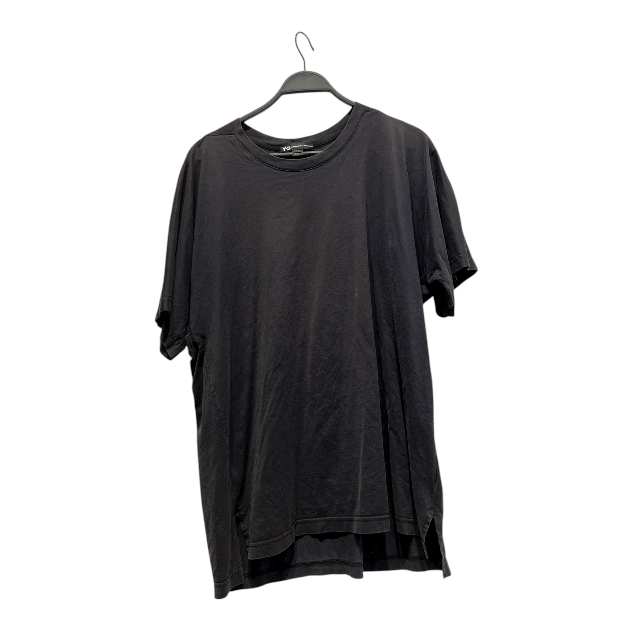 Y-3/T-Shirt/M/Cotton/BLK/Graphic/BRUSHED ANNI BACK GRAPHIC view 1