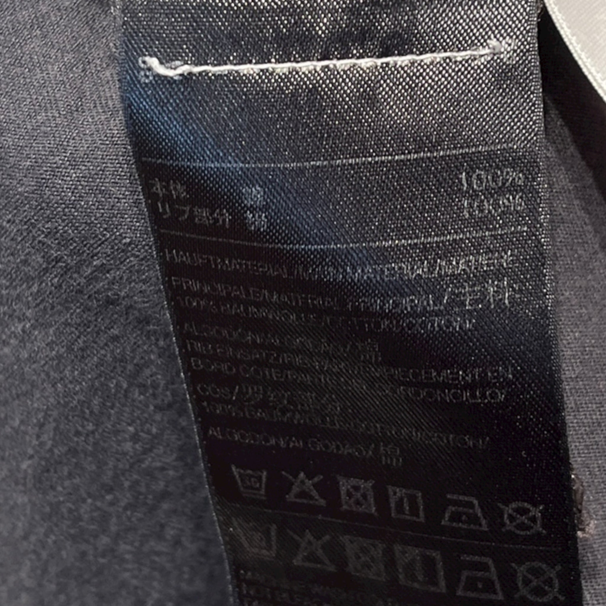 Y-3/T-Shirt/M/Cotton/BLK/Graphic/BRUSHED ANNI BACK GRAPHIC view 4