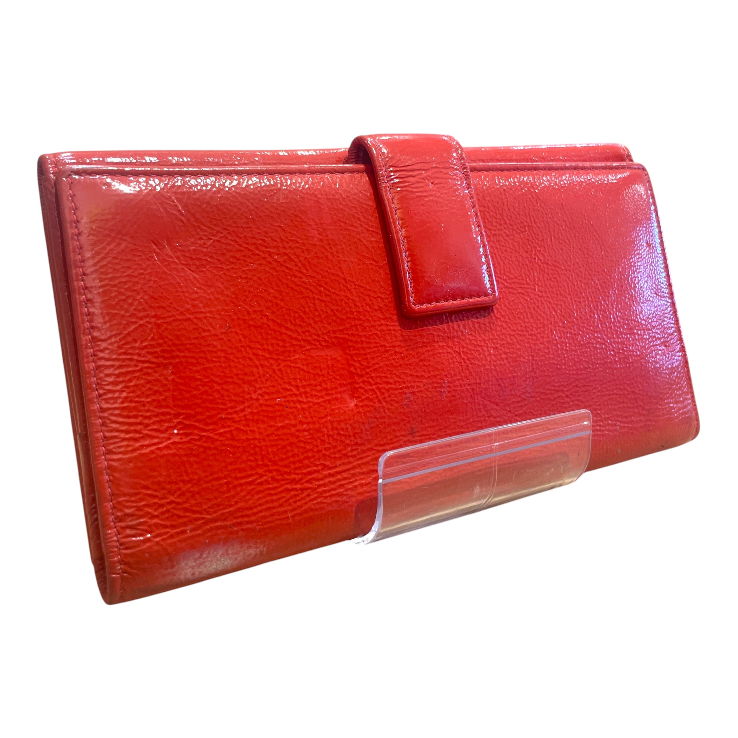 YVES SAINT LAURENT/Long Wallet/Leather/ORN/L's/Belle de Jour Flap Clutch view 2