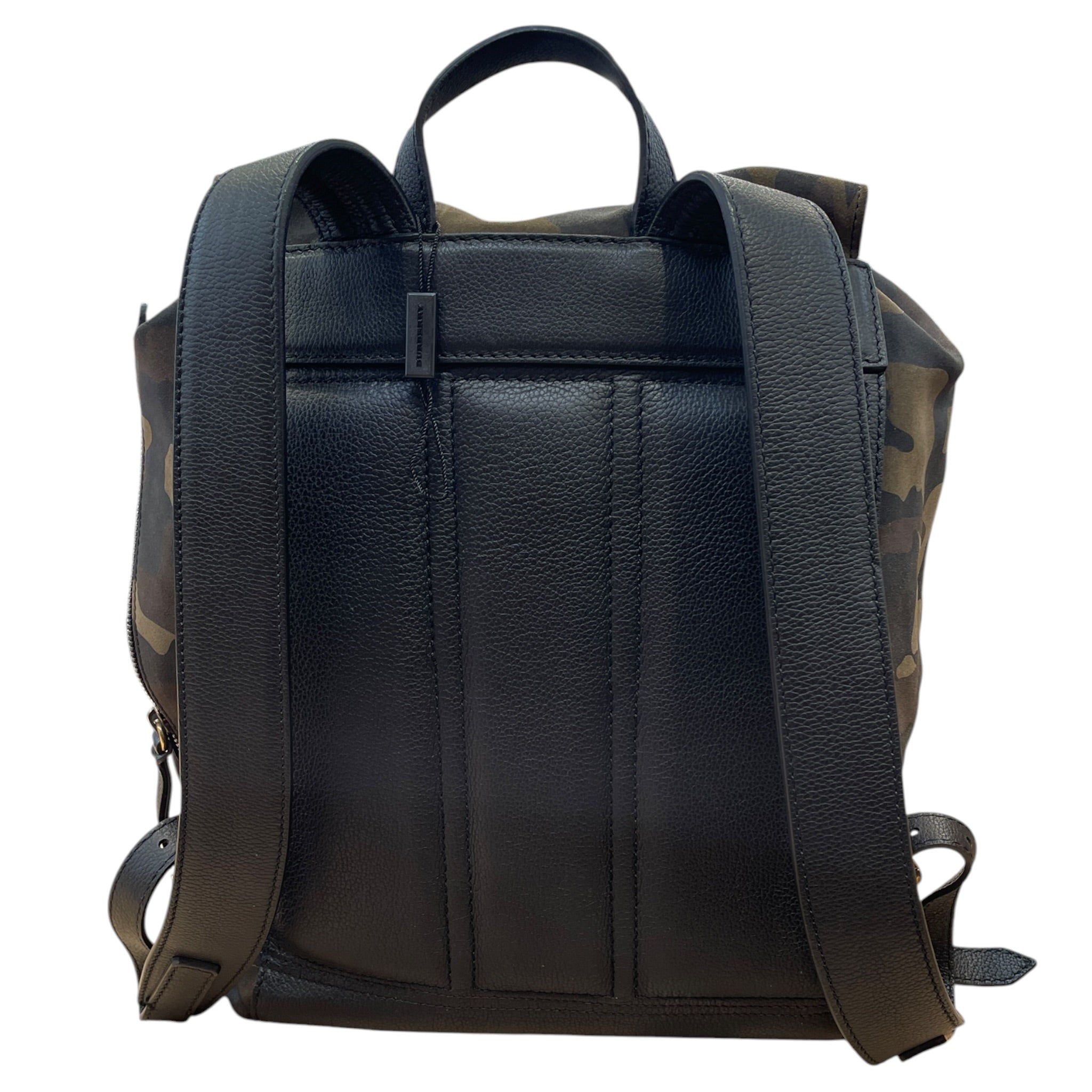 BURBERRY/Backpack/Camouflage/Suede/GRN/ view 2