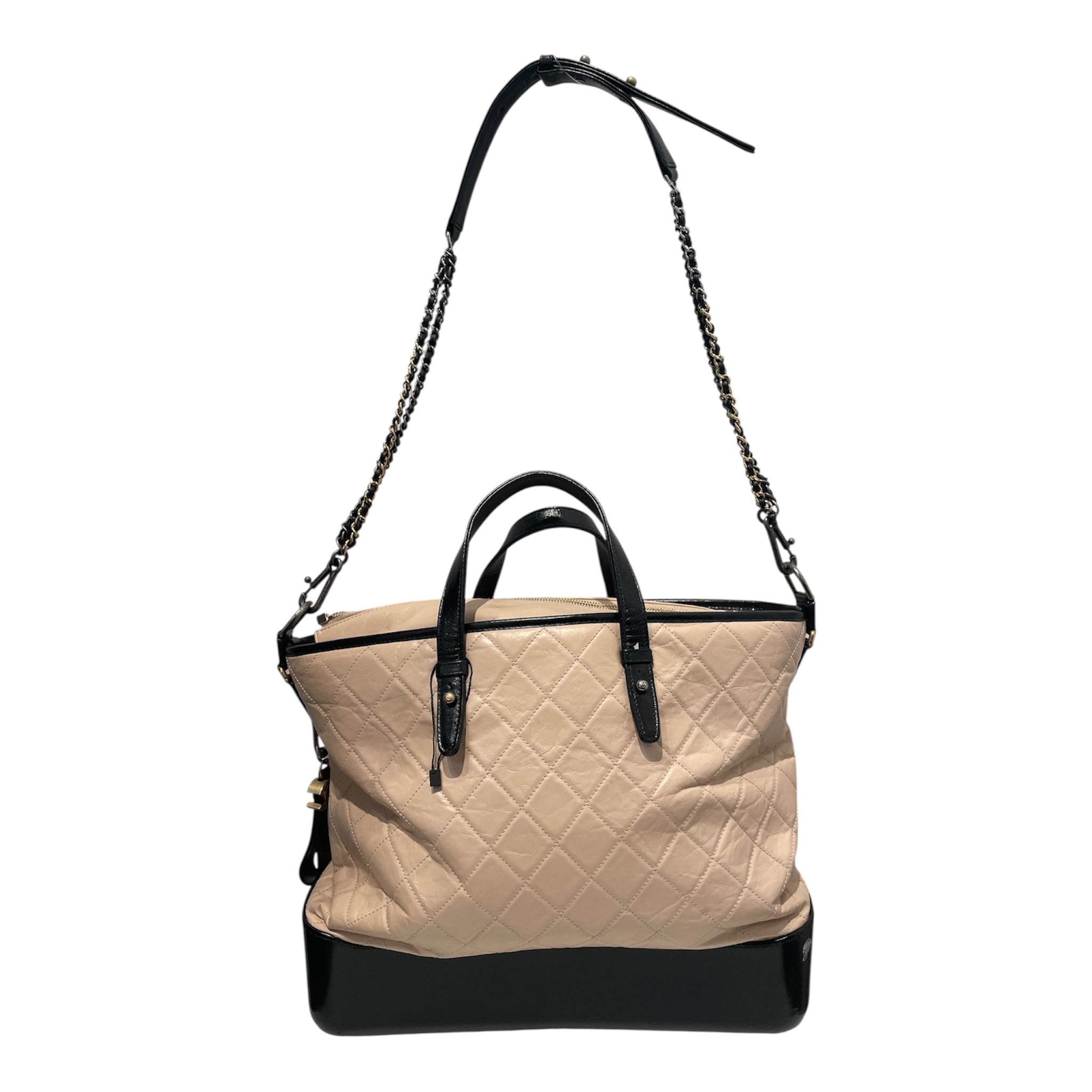 CHANEL/Tote Bag/OS/Leather/CRM/GABRIELLE LEATHER HANDBAG view 1