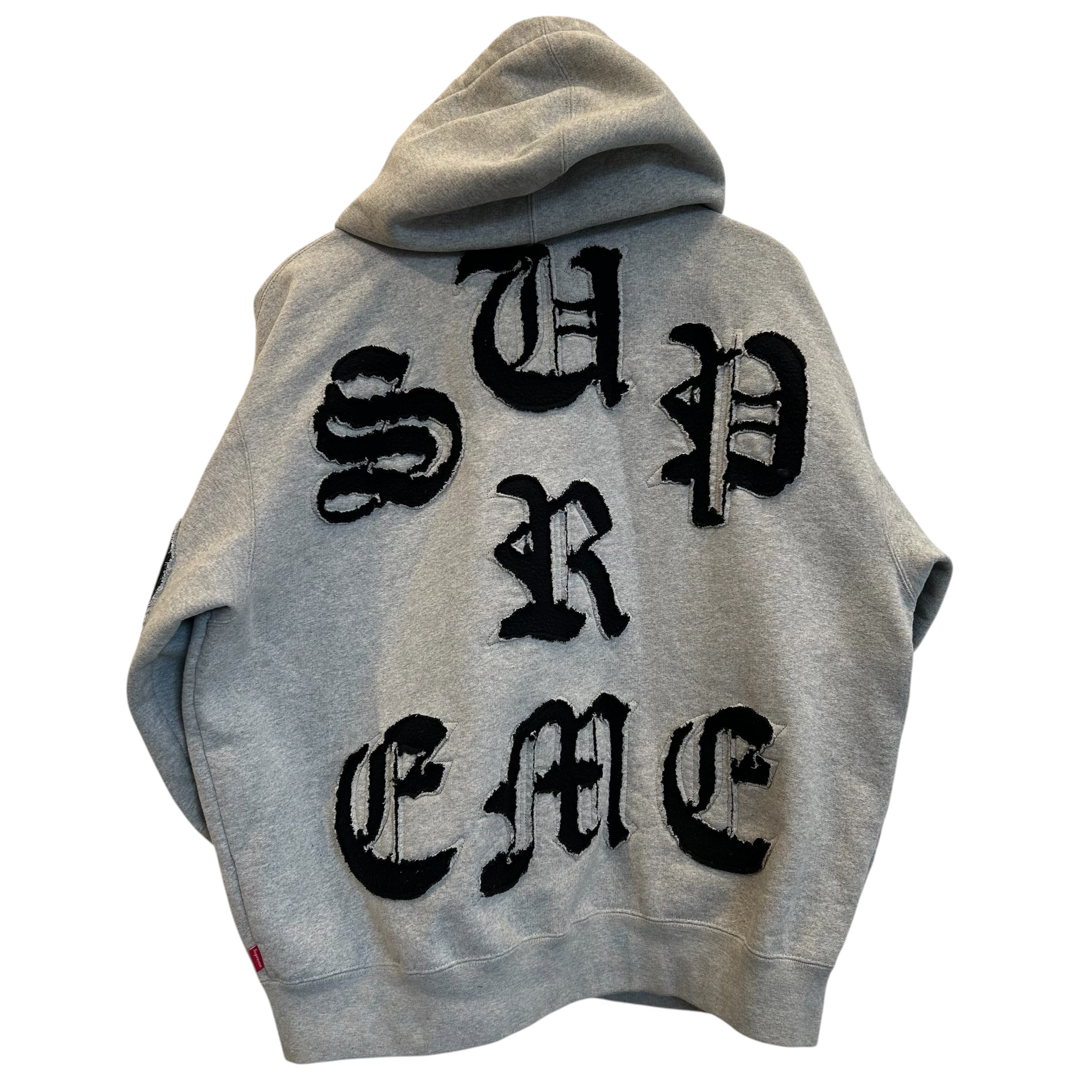 Supreme/Hoodie/L/Cotton/GRY/Supreme Cut Out Zip Up view 2