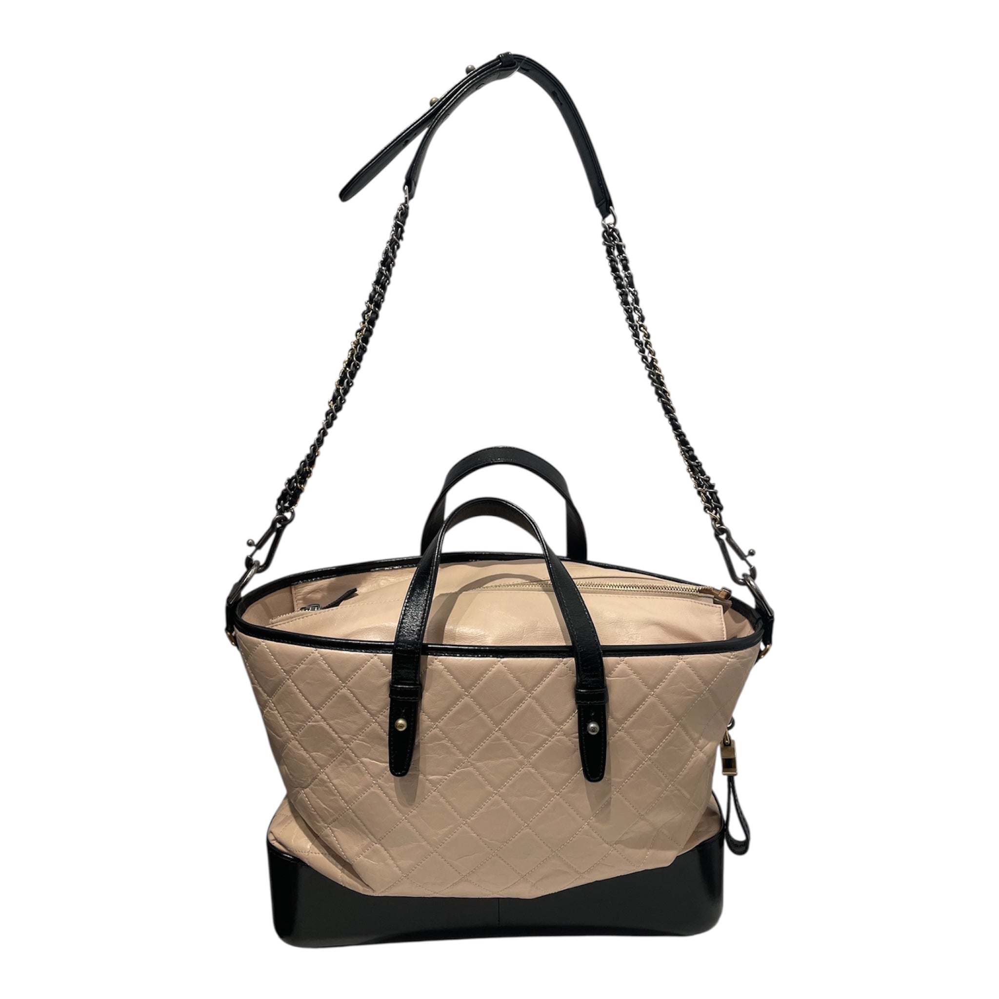 CHANEL/Tote Bag/OS/Leather/CRM/GABRIELLE LEATHER HANDBAG view 2
