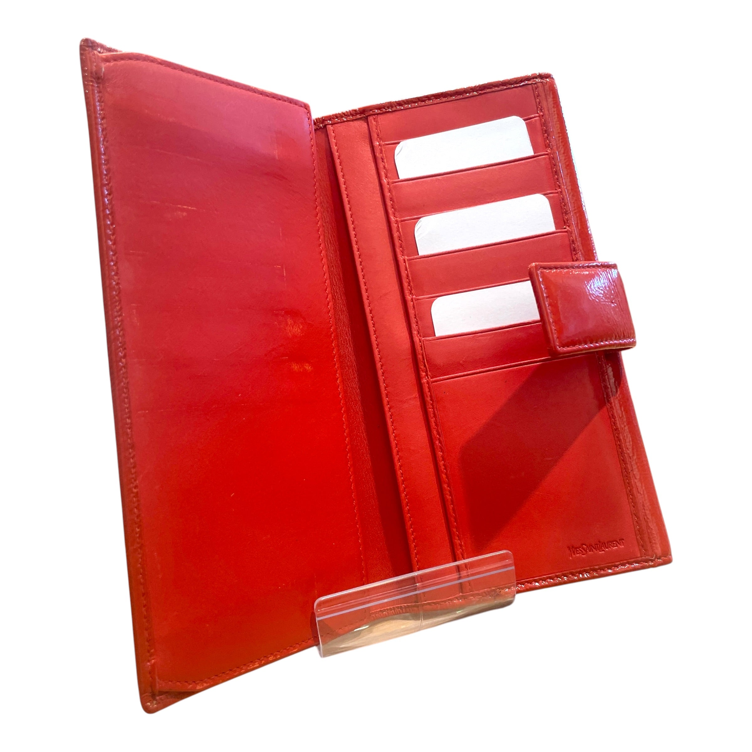 YVES SAINT LAURENT/Long Wallet/Leather/ORN/L's/Belle de Jour Flap Clutch view 6