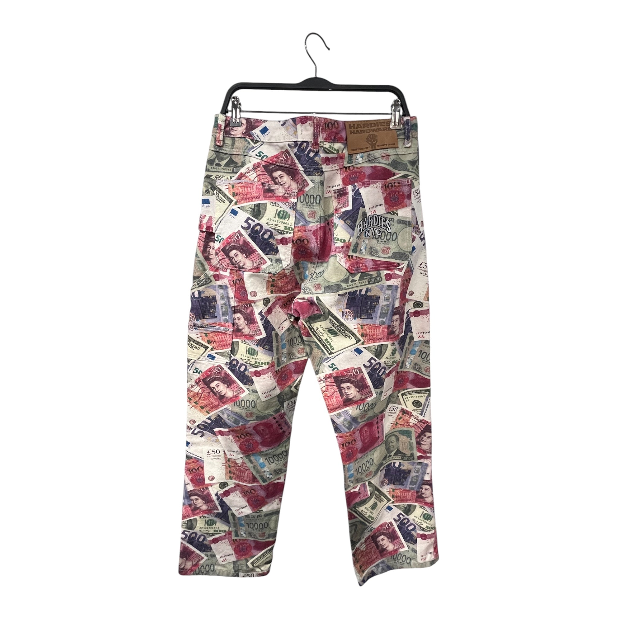 HARDIES NYC/Pants/30/Cotton/MLT/Graphic/MONEY PRINT view 2