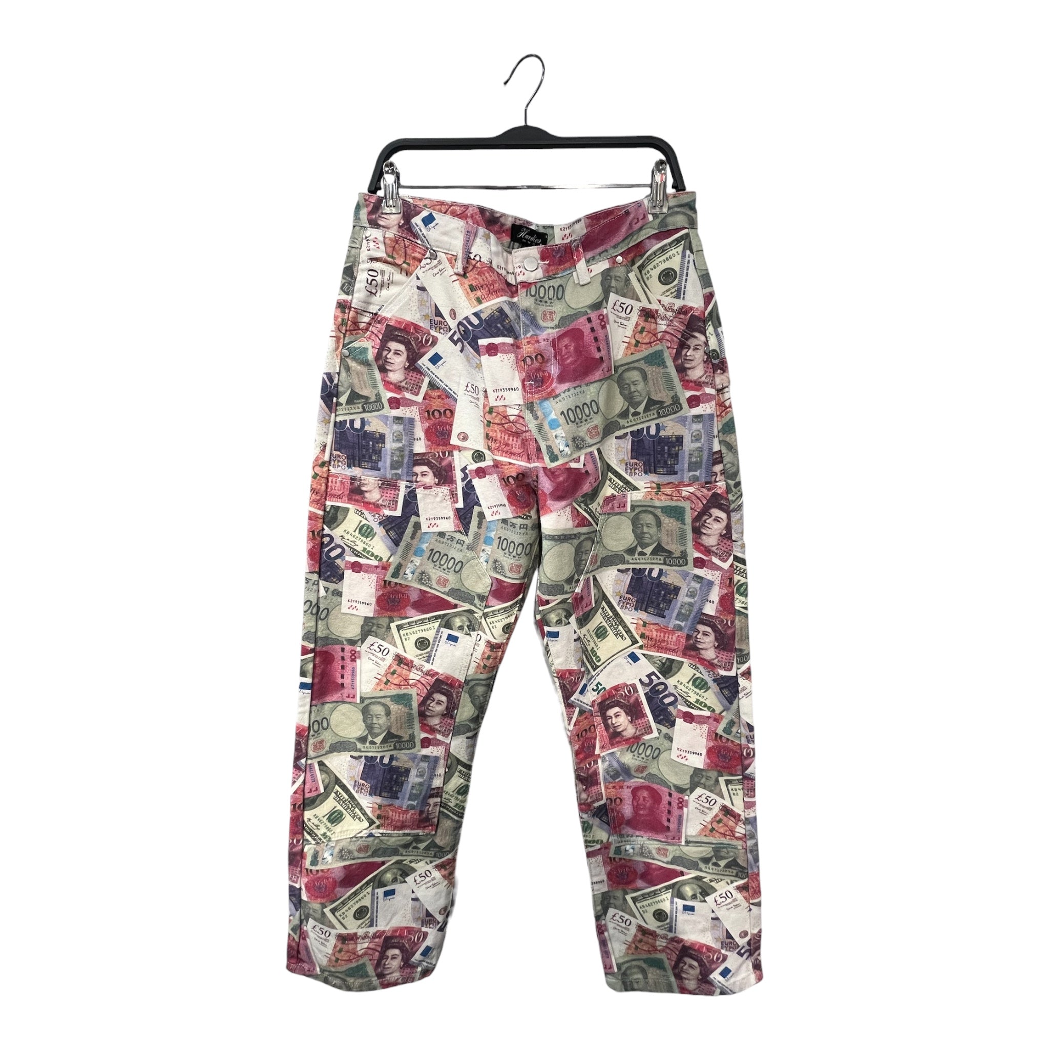 HARDIES NYC/Pants/30/Cotton/MLT/Graphic/MONEY PRINT view 1