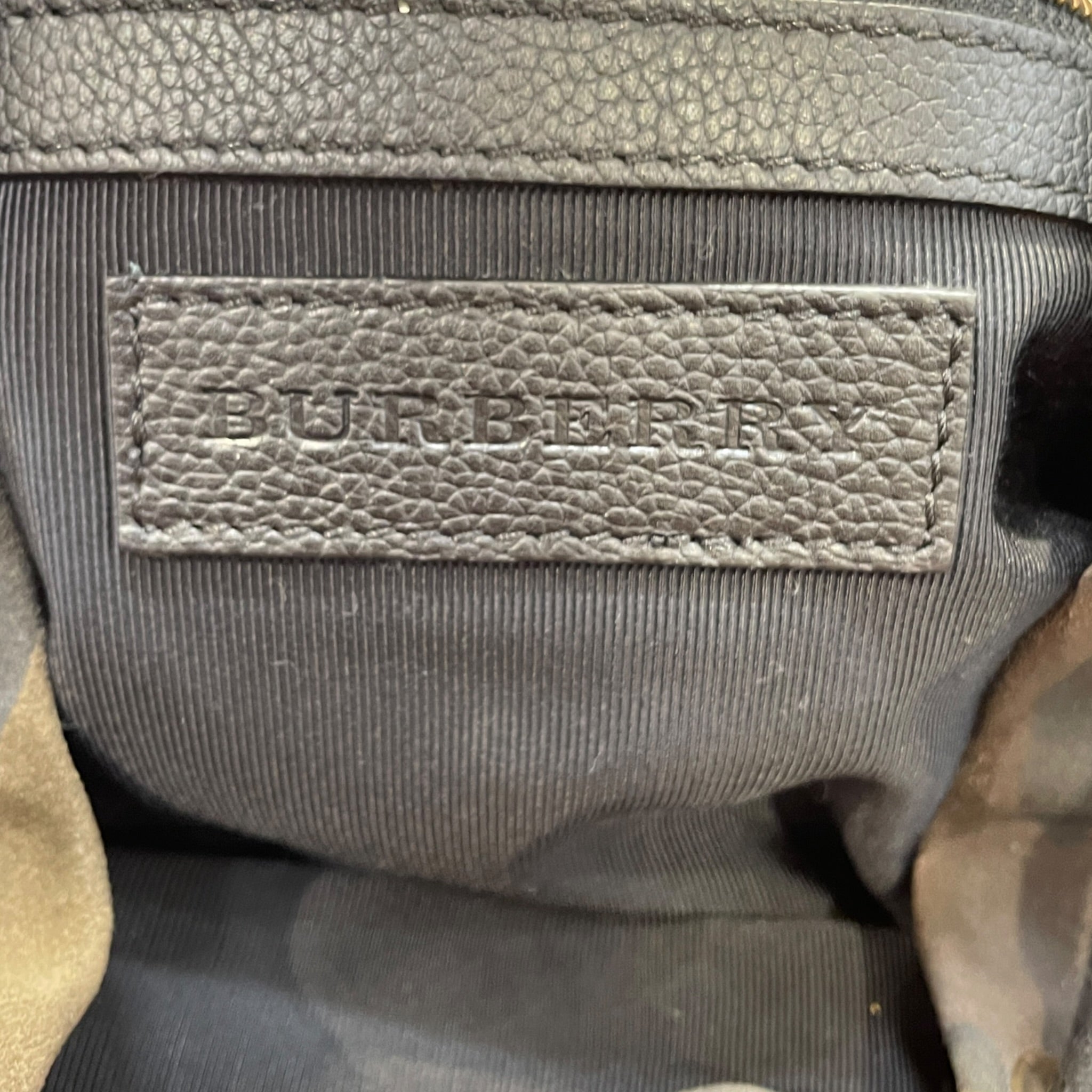 BURBERRY/Backpack/Camouflage/Suede/GRN/ view 5