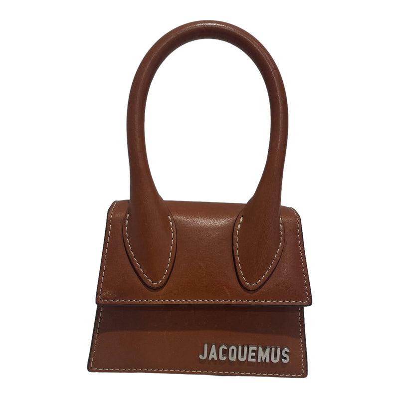 JACQUEMUS/Cross Body Bag/Leather/BRW/LE CHIQUITO TOTE BAG
