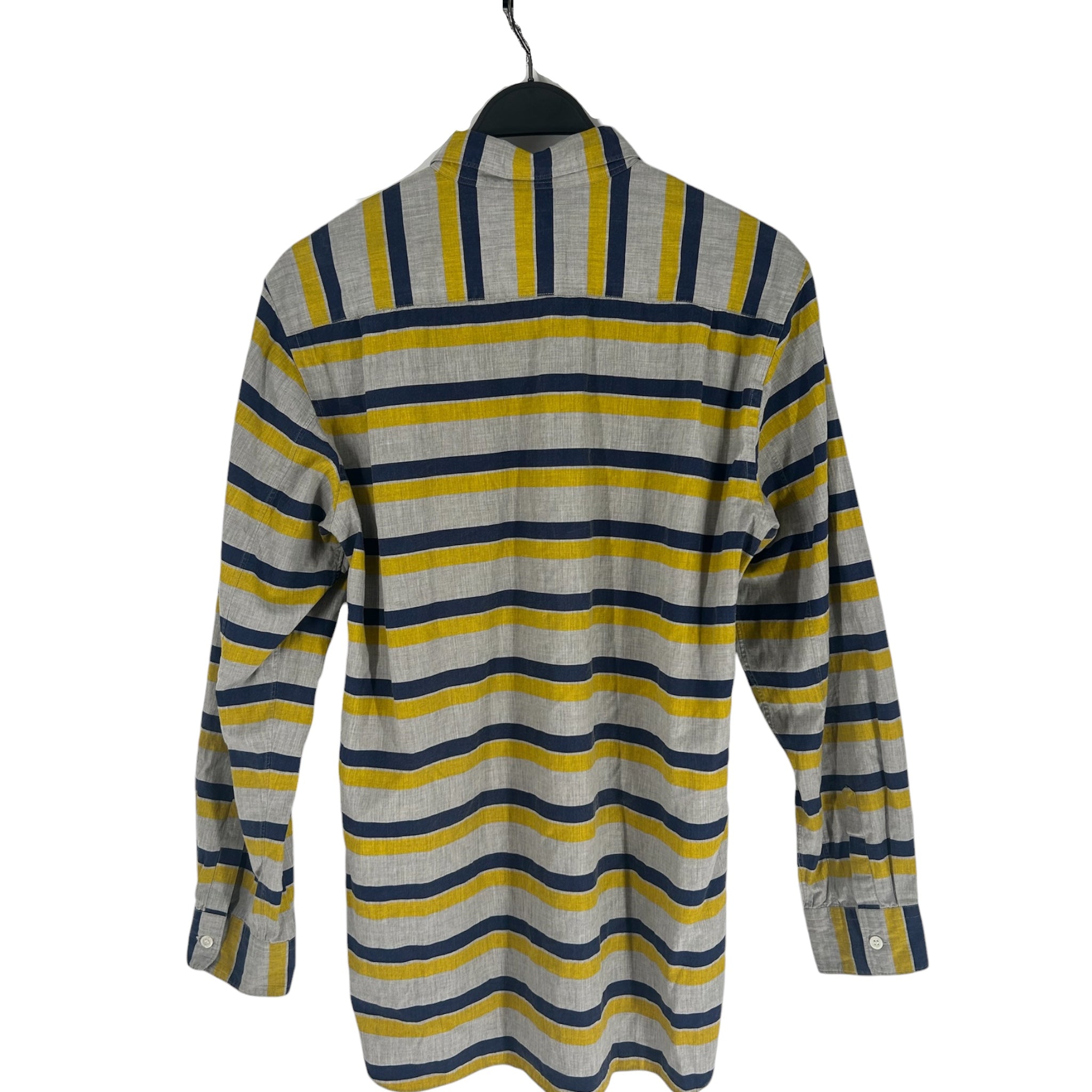 COMME des GARCONS HOMME PLUS/LS Shirt/Cotton/GRY/Stripe/RUNWAY 2004 WOOL BUNCH view 2