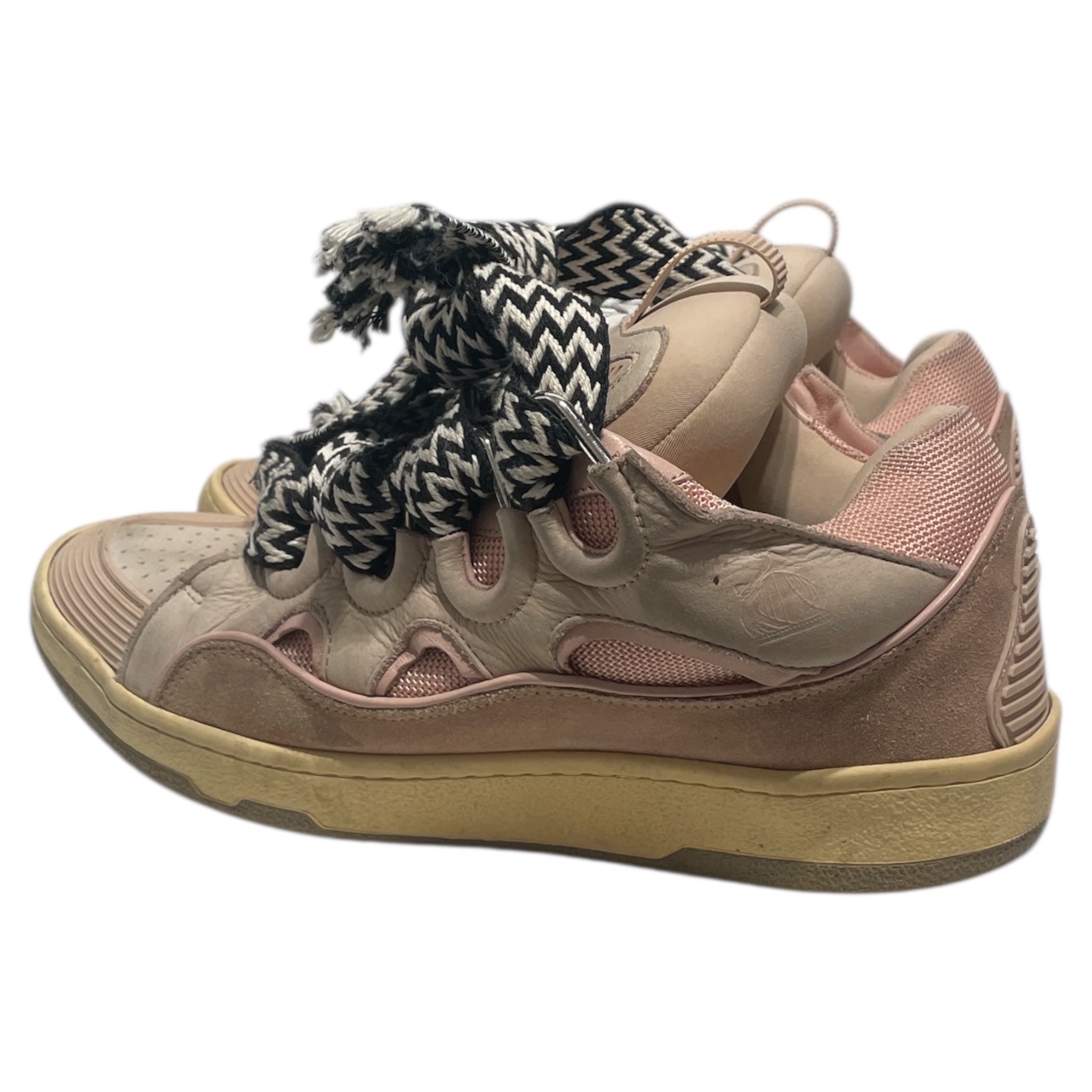 LANVIN/Low-Sneakers/EU 44/Leather/PNK/Curb Sneaker 'Pink' view 2