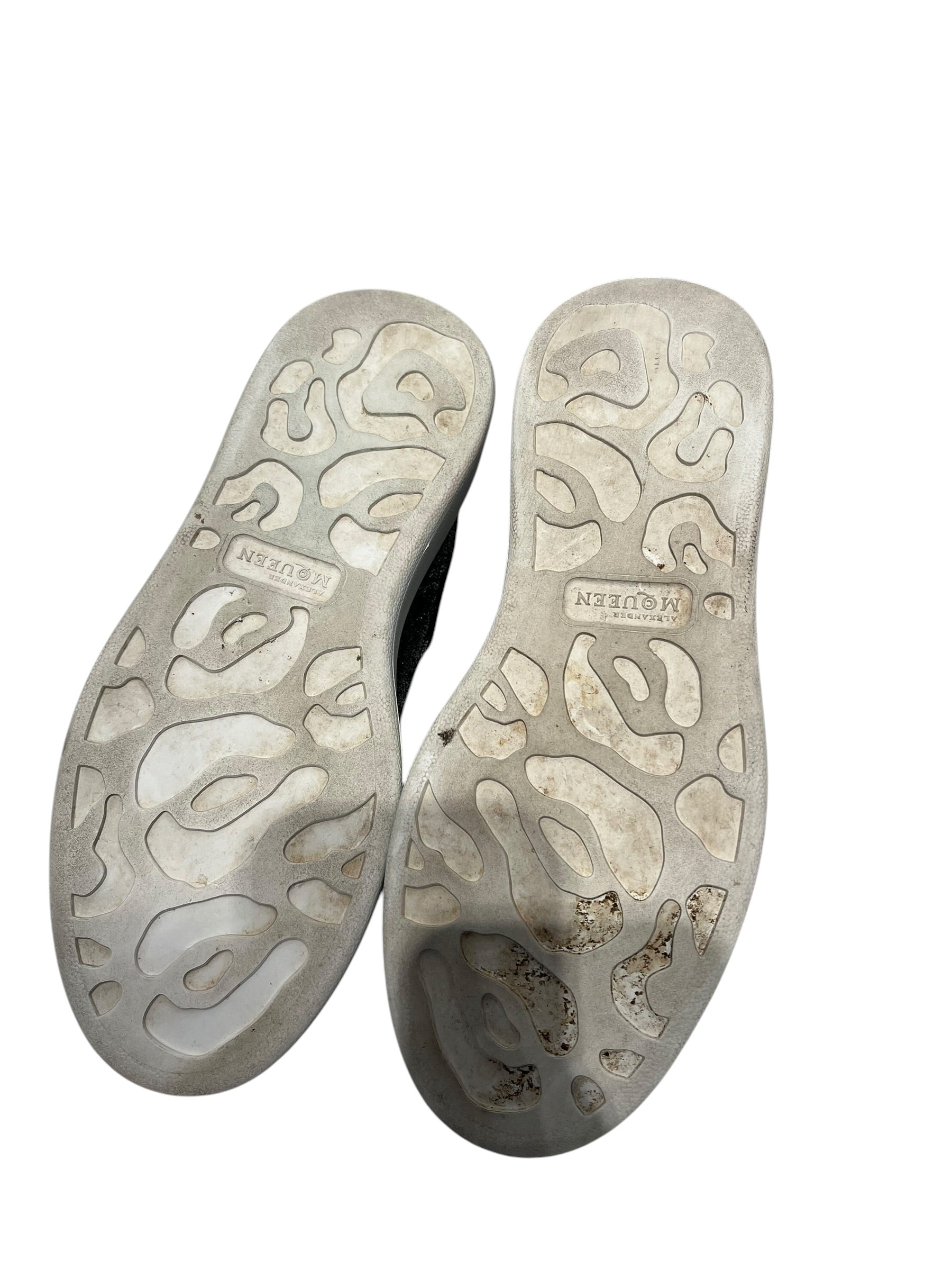 Alexander McQueen/Low-Sneakers/EU 37.5/Glitter/SLV/ view 3