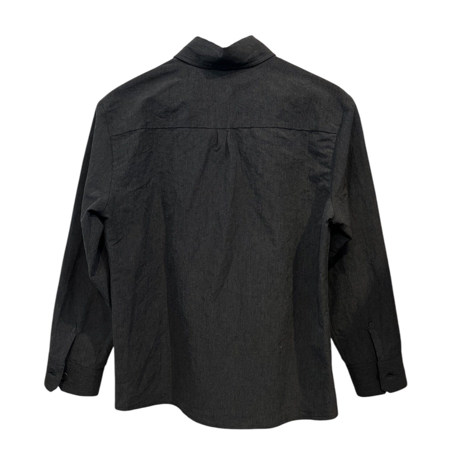 evan kinori/LS Shirt/S/Cotton/GRY/BUTTON UP view 2