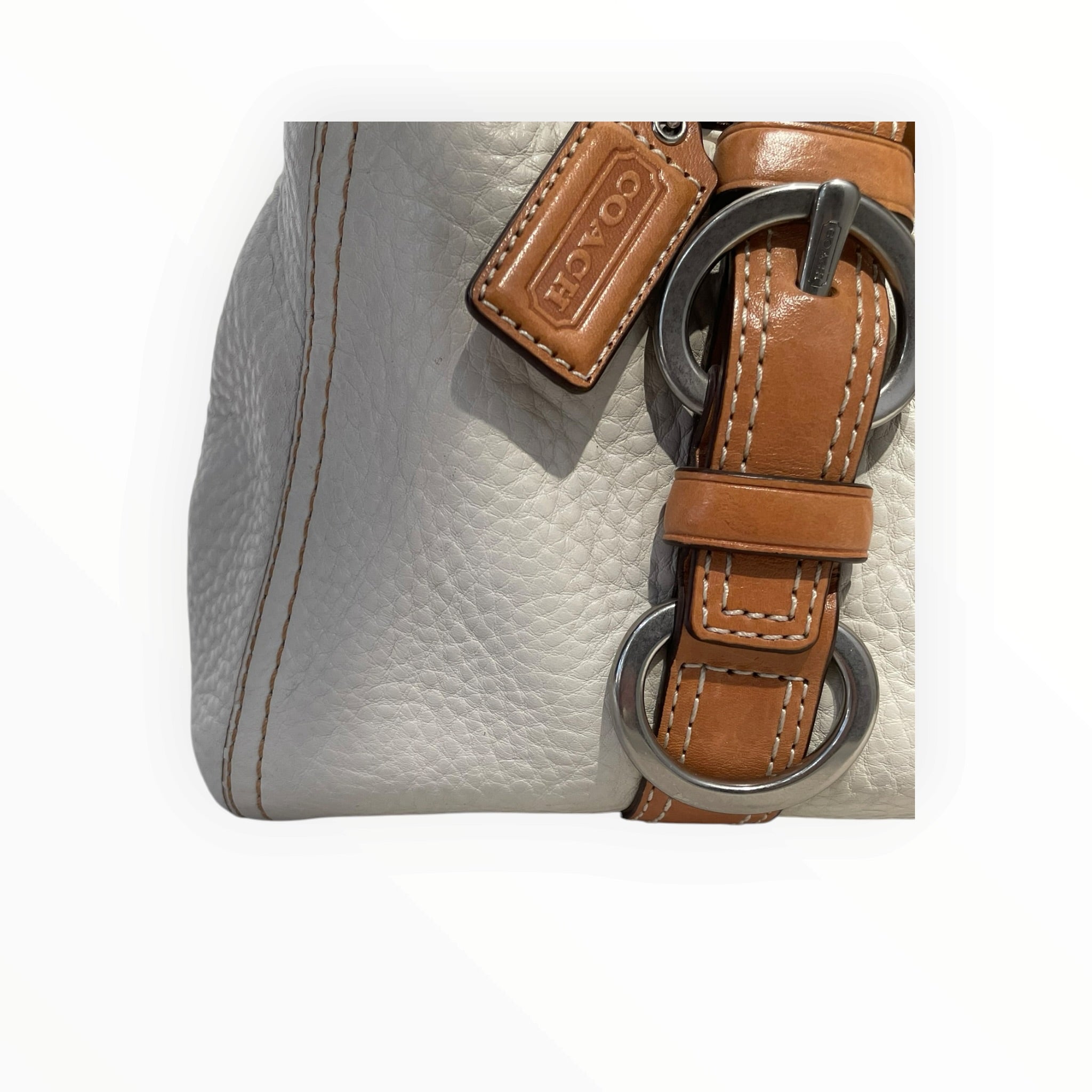 COACH/Hand Bag/Leather/CRM/Chelsea F12334 view 3